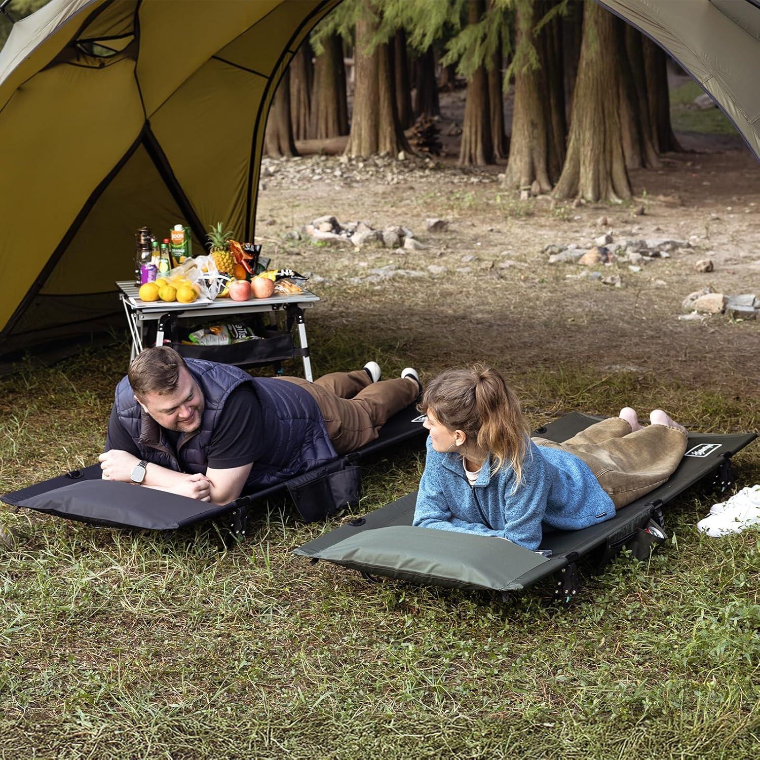 Cama de Camping Plegable OuterSpa 2.5kg Soporta 227kg