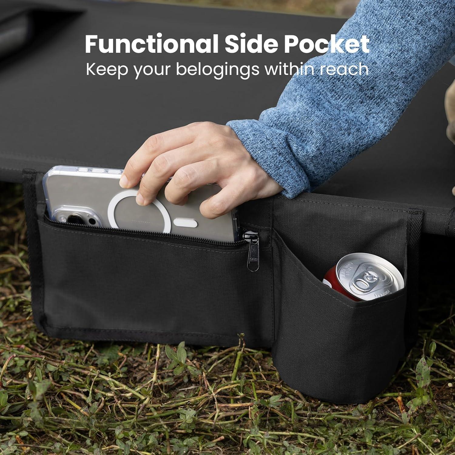 Cama de Camping Plegable OuterSpa 2.5kg Soporta 227kg