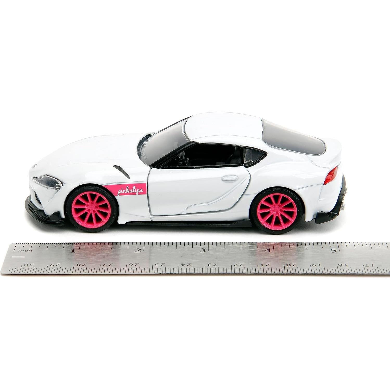 Coche Die-Cast Toyota Supra 1:32 Jada Toys Blanco