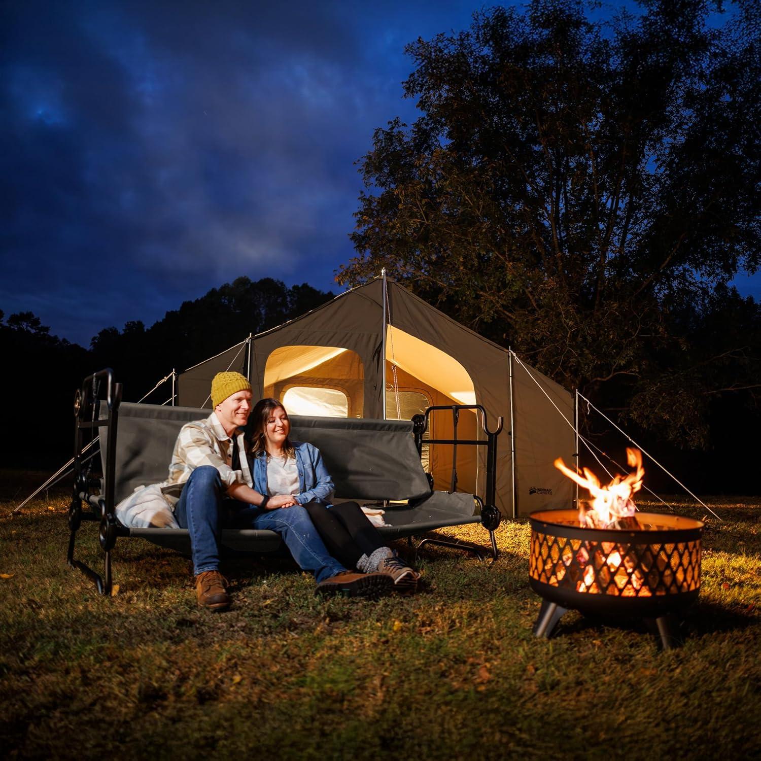 Camas de Camping Plegables Disc-O-Bed 208x82.5cm 227kg