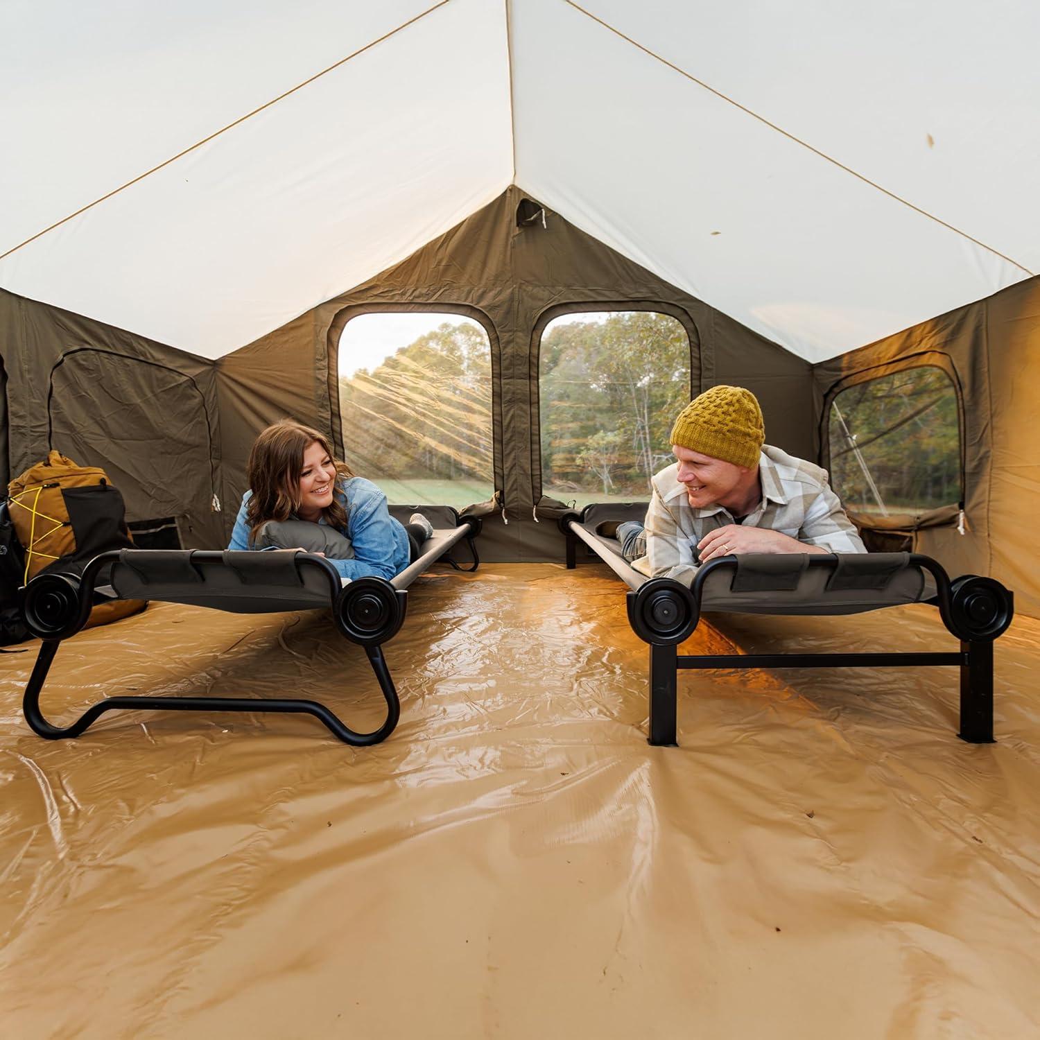 Camas de Camping Plegables Disc-O-Bed 208x82.5cm 227kg