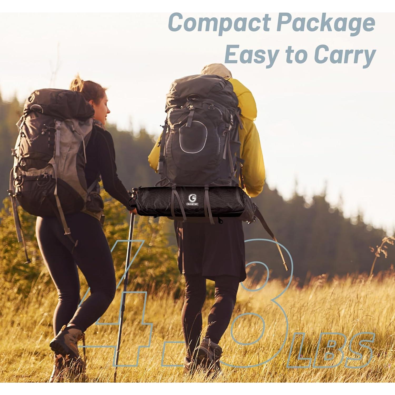 Cama de Camping Plegable G2 GO2GETHER Ultraligera 120KG