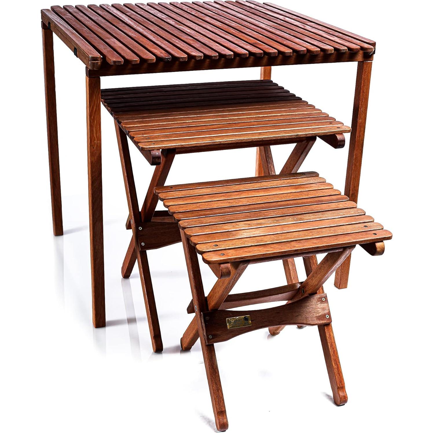 Mesa Plegable de Madera BYER OF MAINE Pangean 40.64x45.72 cm