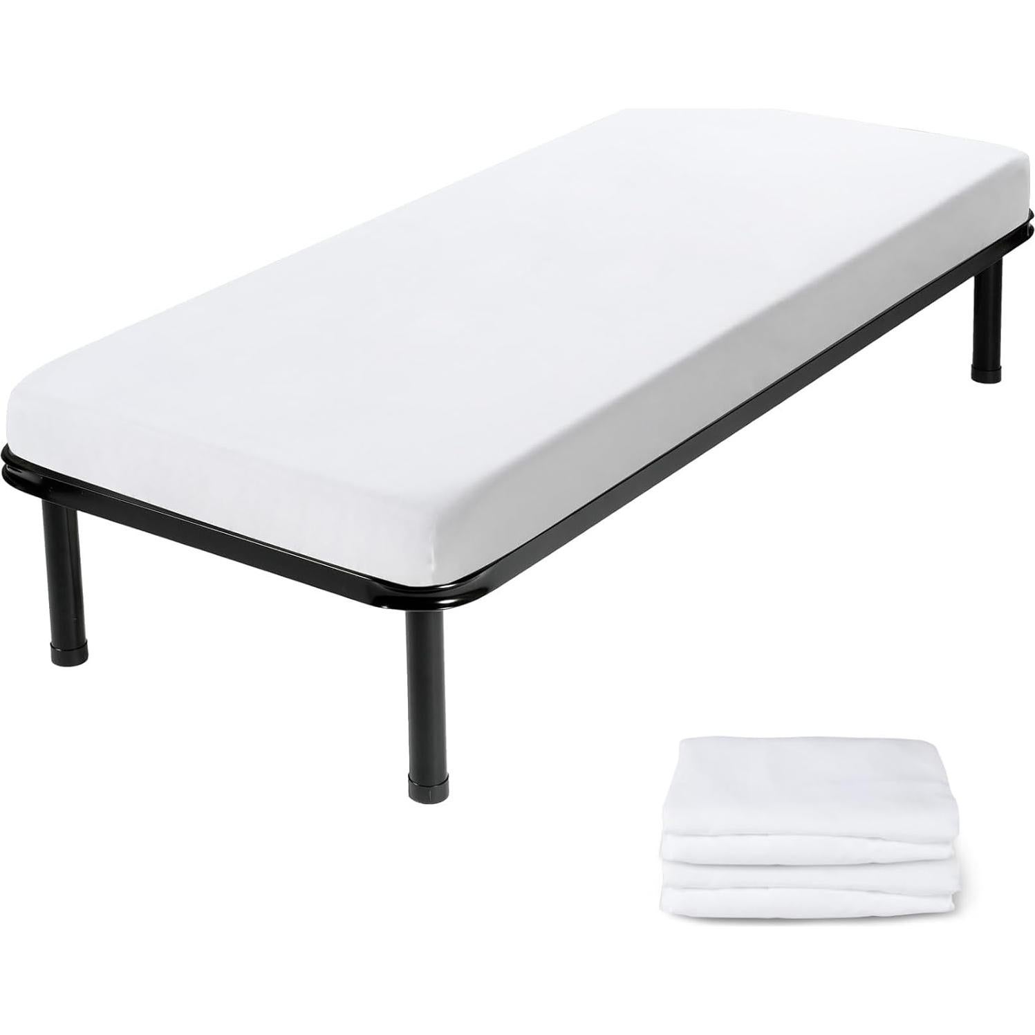 Sábanas de Cuna URZGU 76.2x203.2 cm Microfibra Blanca