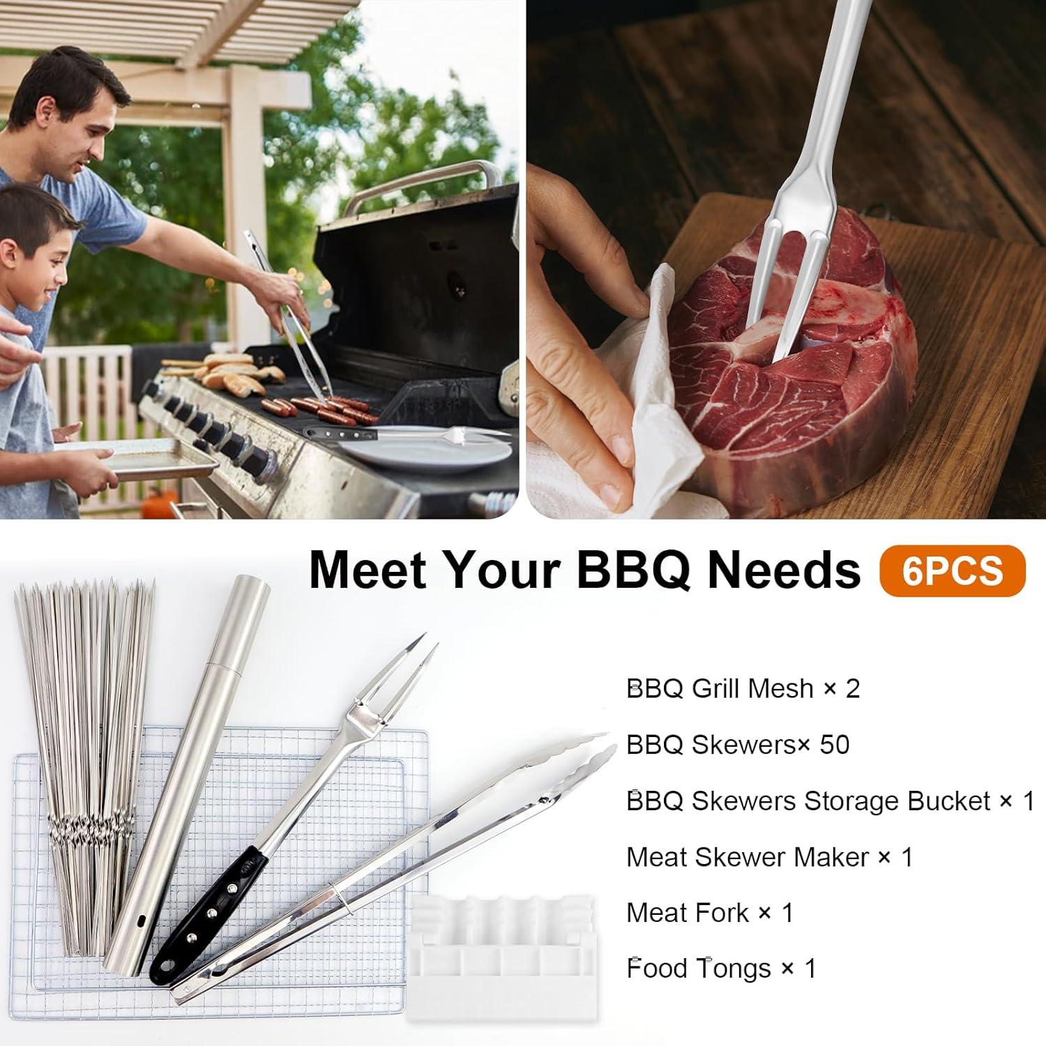 Juego de Utensilios de Camping 55 Piezas Camkinger Portátil