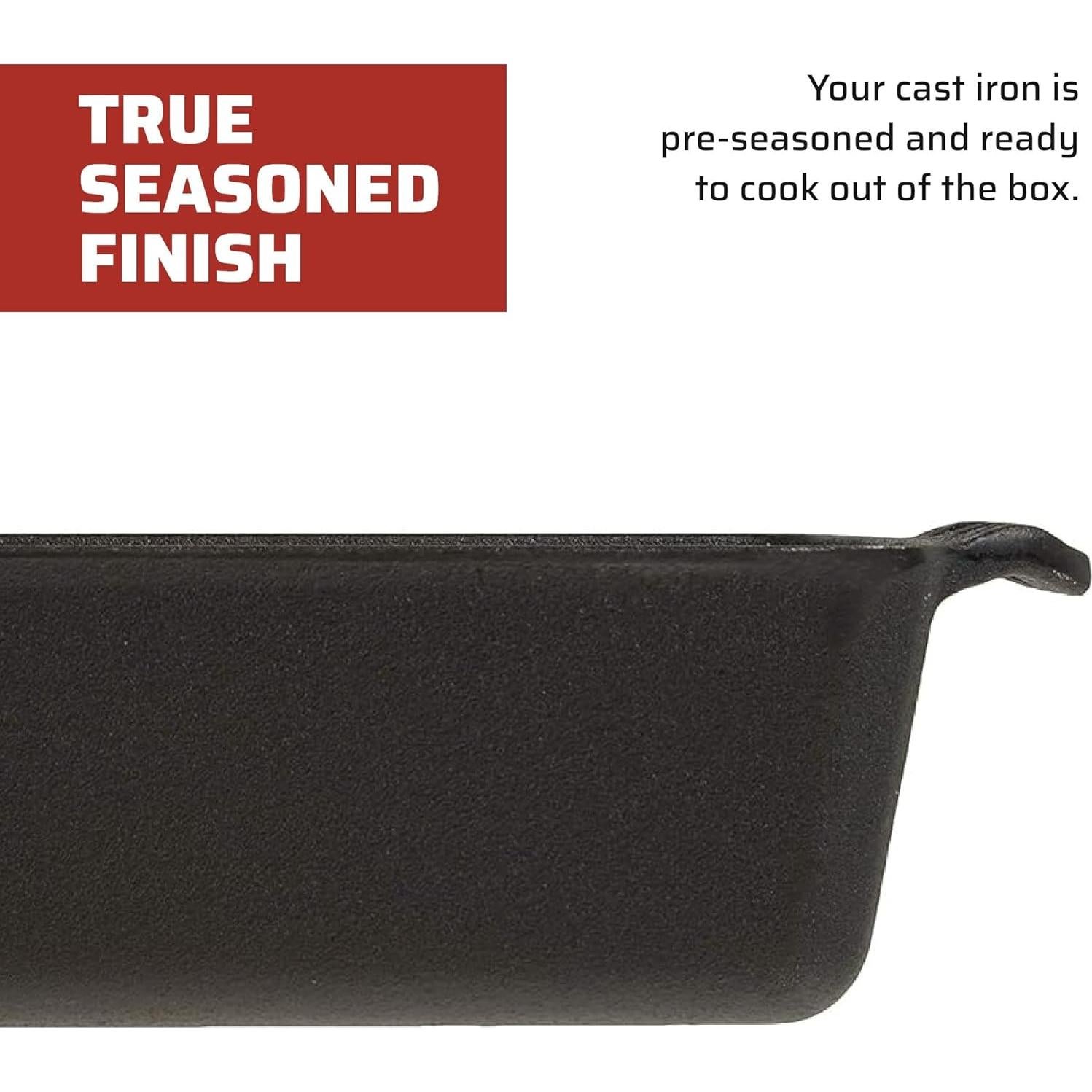 Sartén de Hierro Fundido Camp Chef 28cm Pre-Sazonada