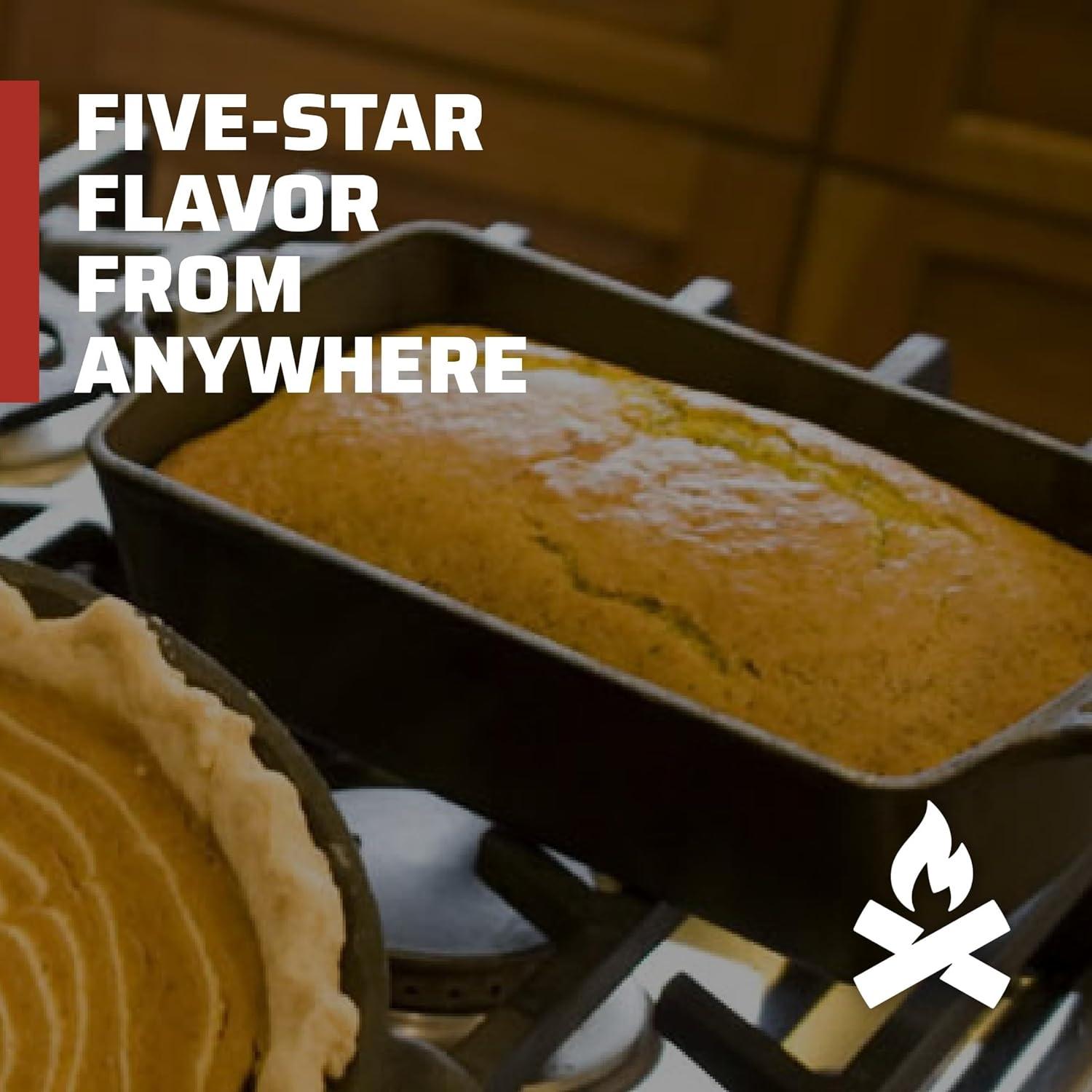 Sartén de Hierro Fundido Camp Chef 28cm Pre-Sazonada