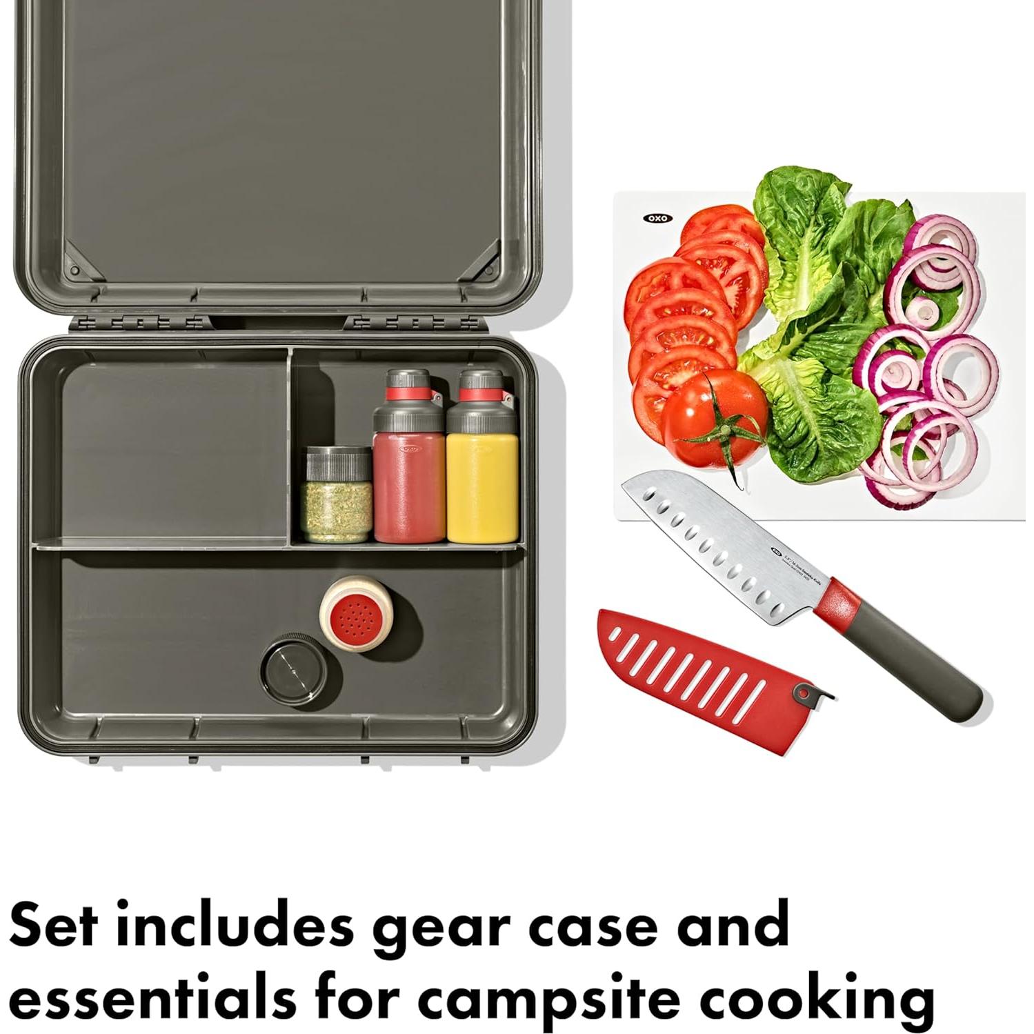 Juego de Preparación de Cocina al Aire Libre OXO 7 Piezas