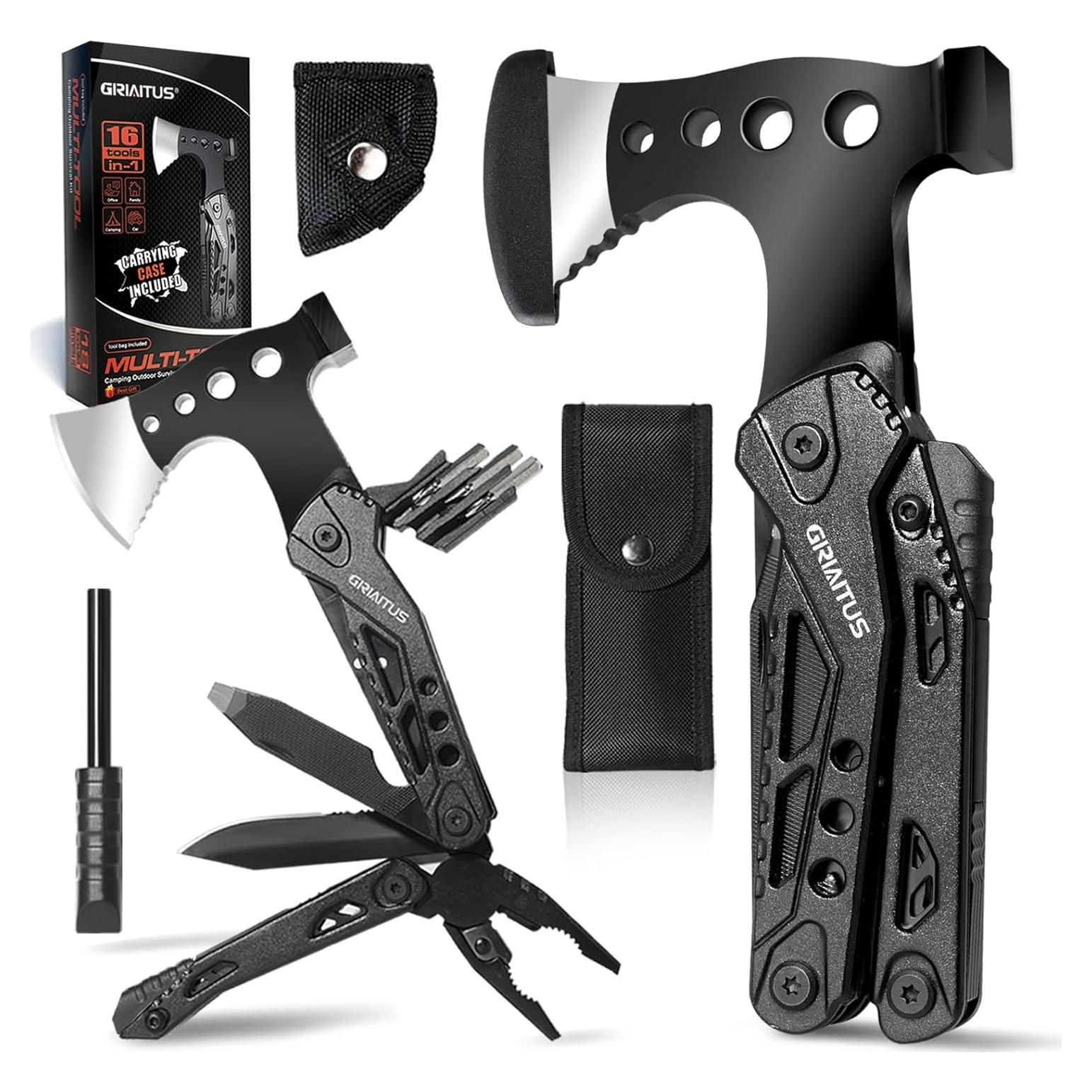 Multiherramienta 16 en 1 GIRIAITUS para Camping y Supervivencia