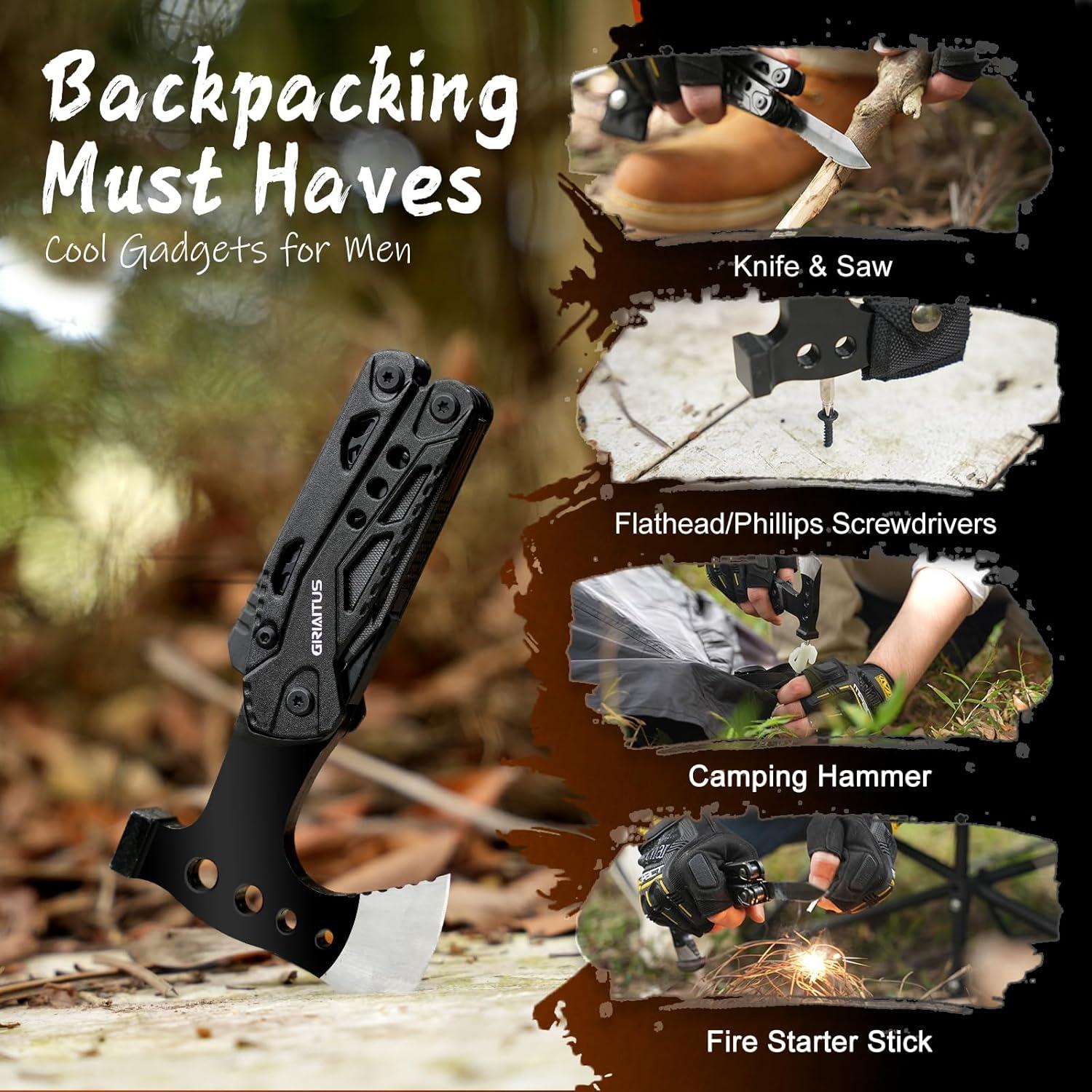 Multiherramienta 16 en 1 GIRIAITUS para Camping y Supervivencia