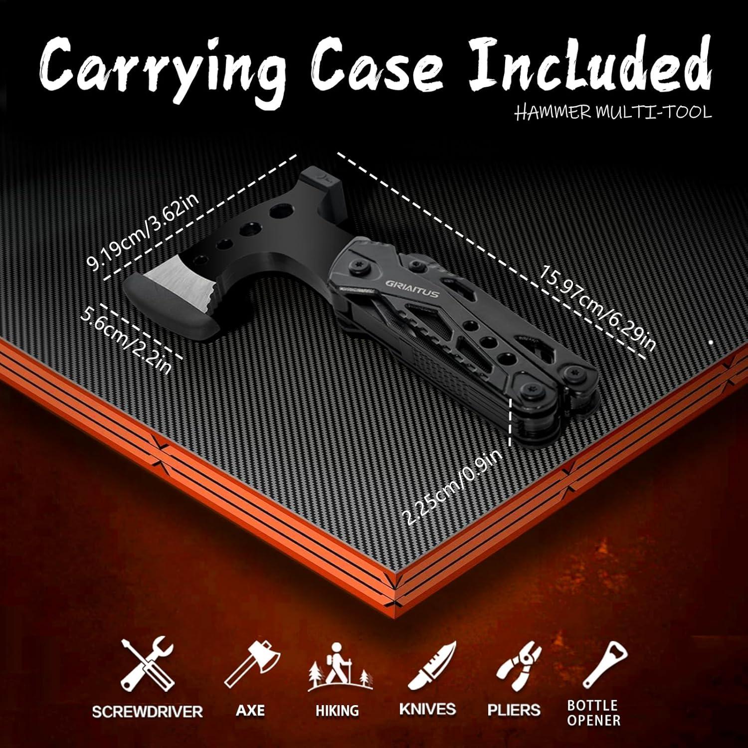 Multiherramienta 16 en 1 GIRIAITUS para Camping y Supervivencia