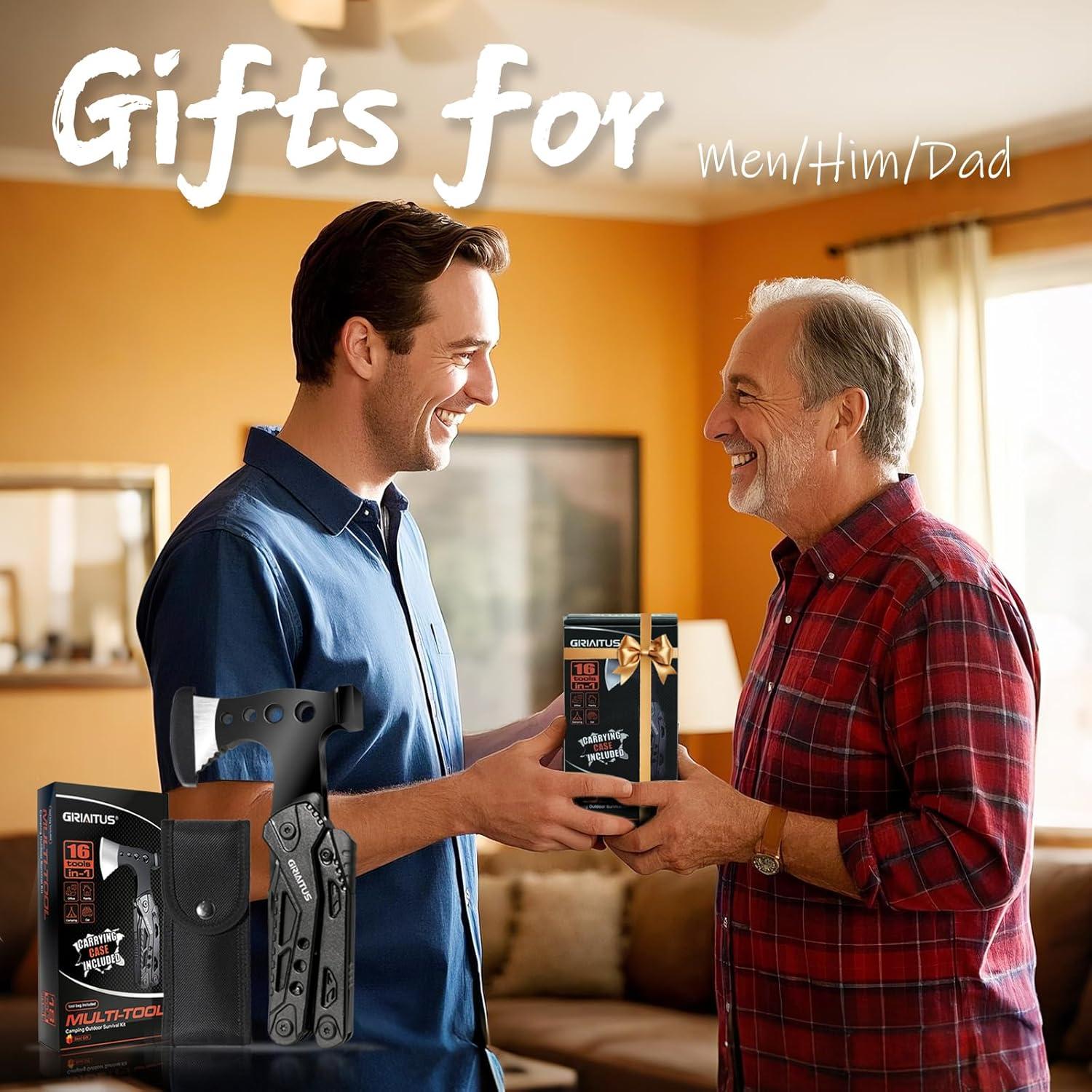 Multiherramienta 16 en 1 GIRIAITUS para Camping y Supervivencia