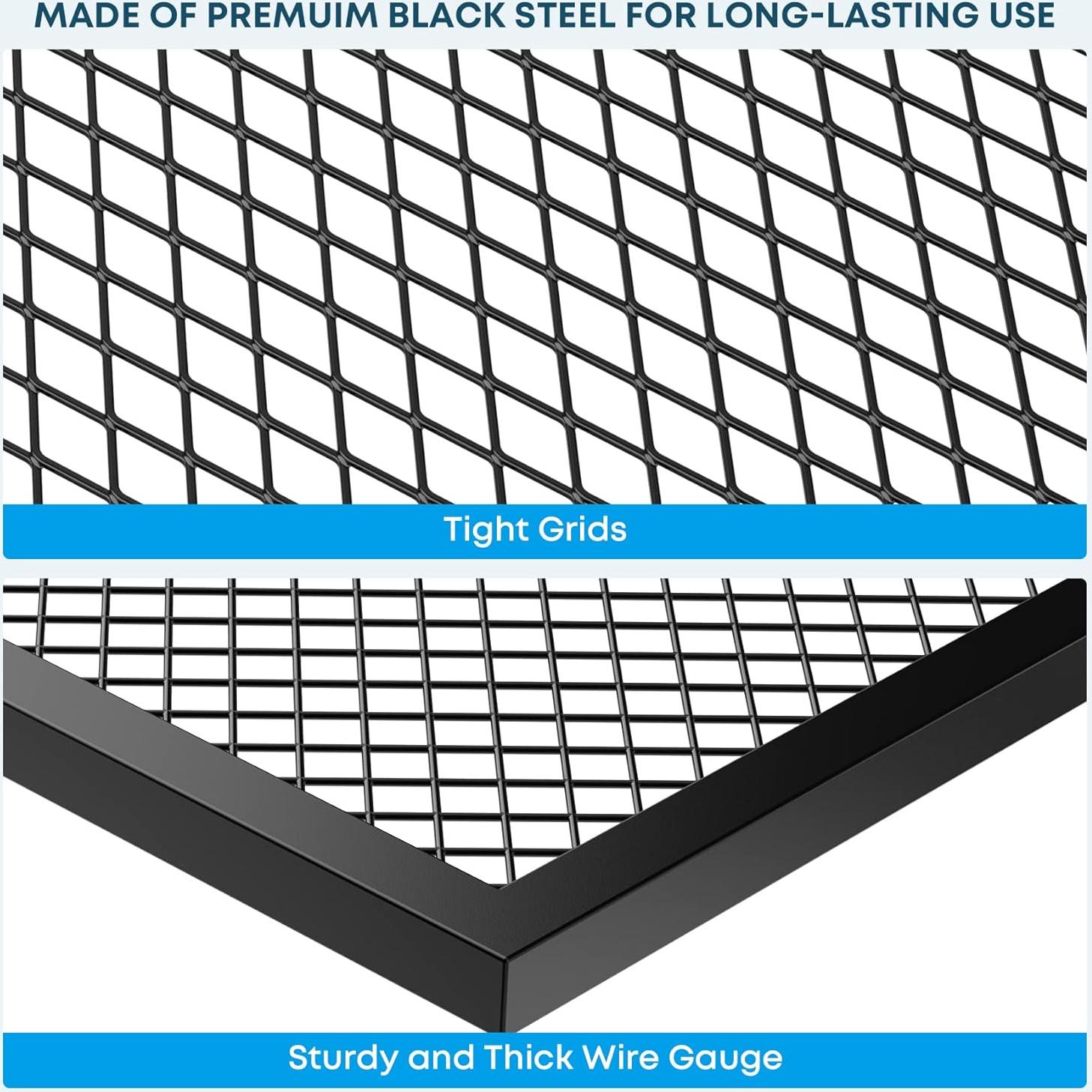 Parrilla Giratoria Ajustable Stanbroil - Acero para BBQ al Aire Libre