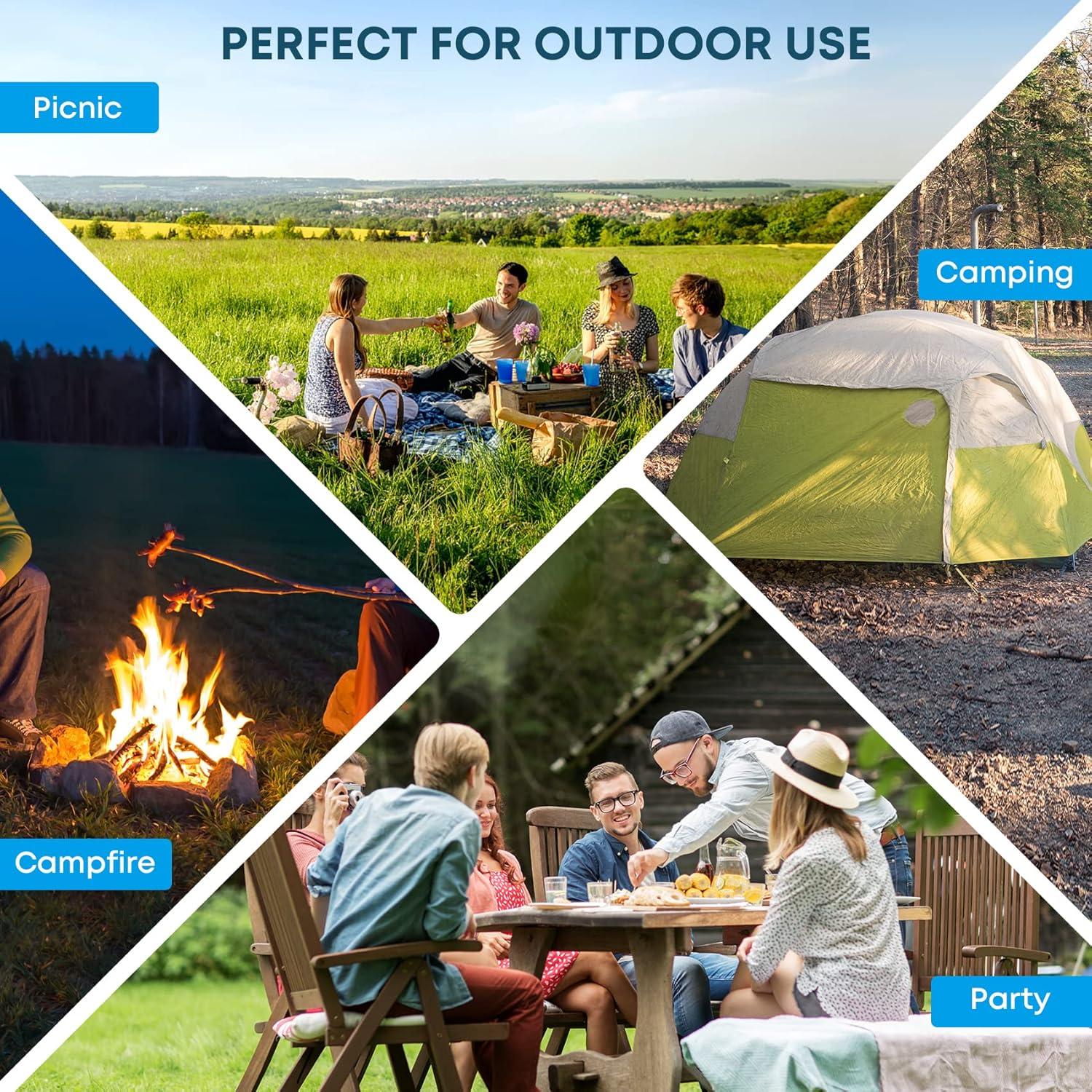 Parrilla Giratoria Ajustable Stanbroil - Acero para BBQ al Aire Libre