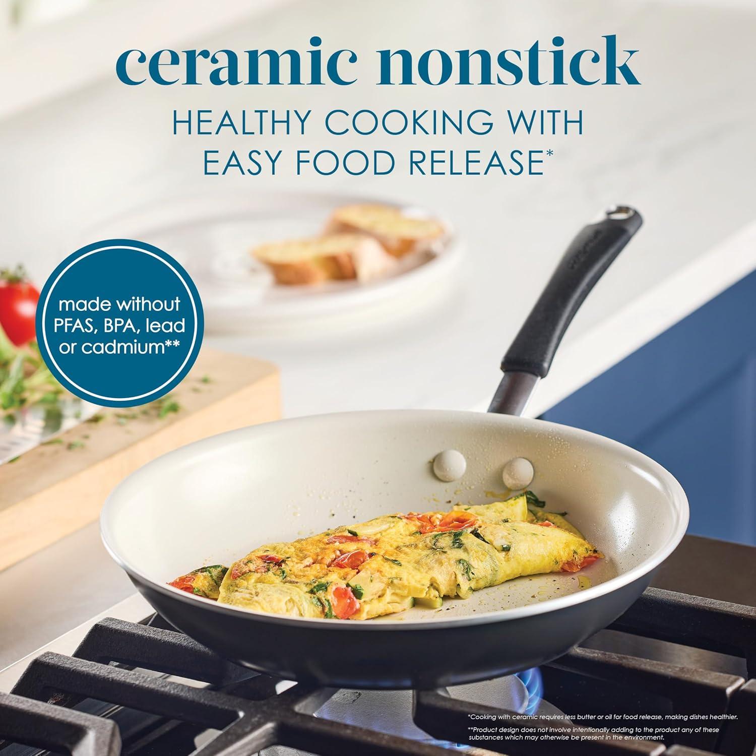 Juego de 13 Piezas de Ollas y Sartenes Antiadherentes Rachael Ray