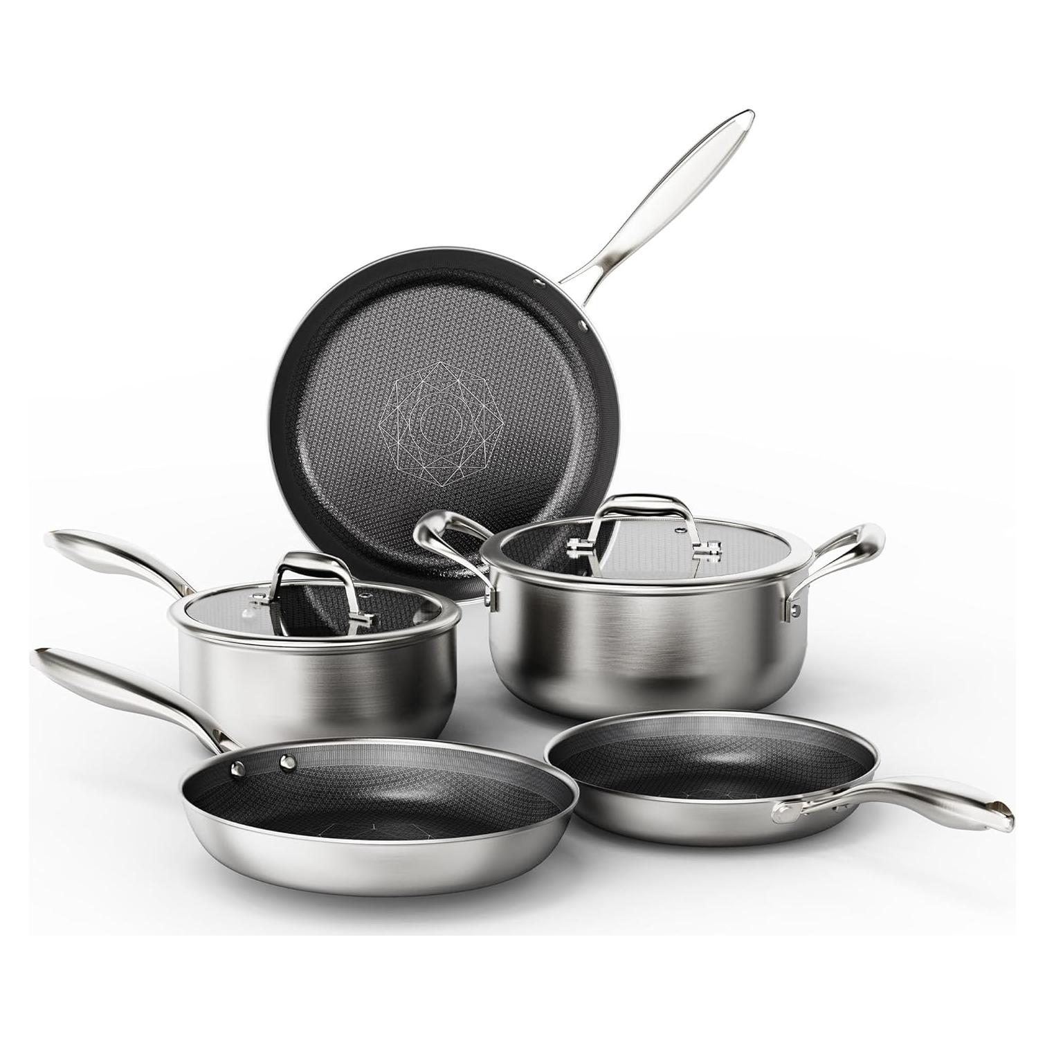 Juego de Utensilios de Cocina COOKER KING 7 Piezas Acero Inoxidable