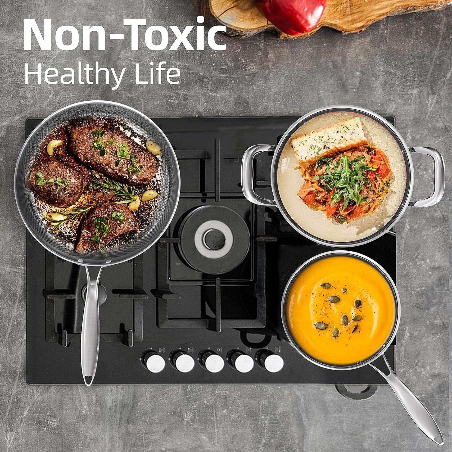 Juego de Utensilios de Cocina COOKER KING 7 Piezas Acero Inoxidable