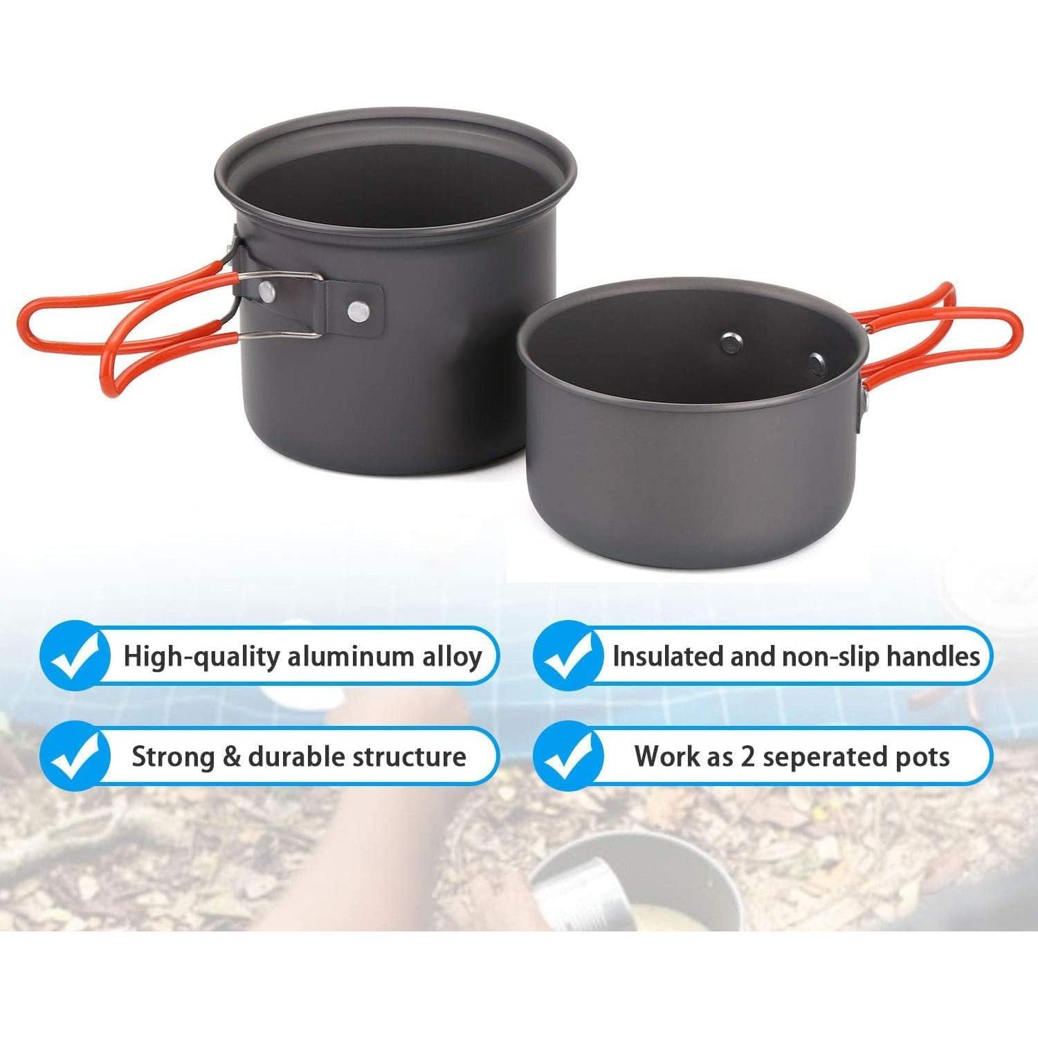 Juego de Utensilios de Cocina Camping LinaLife 6 Piezas