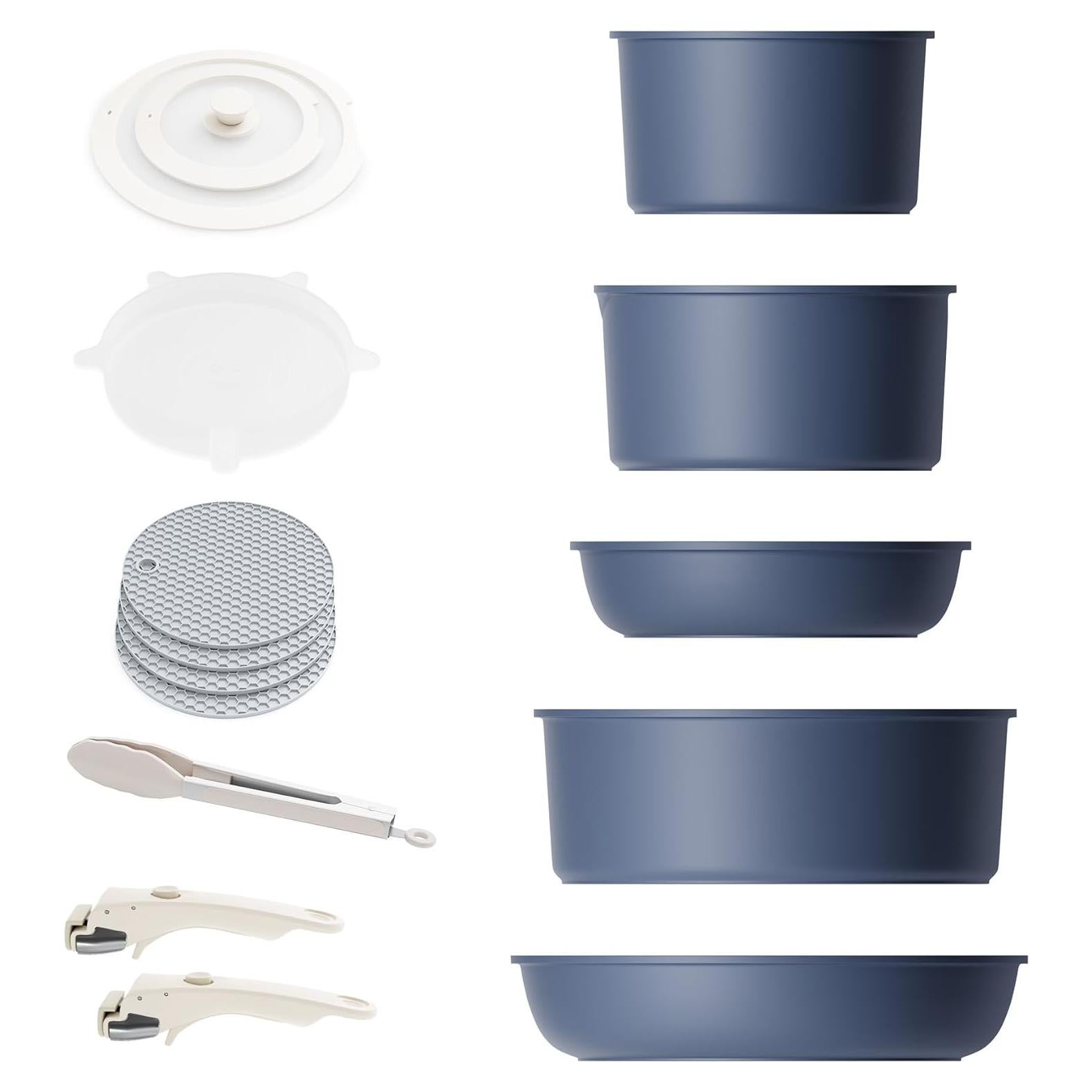 Juego de Utensilios de Cocina Caannasweis 16 Piezas Antiadherentes