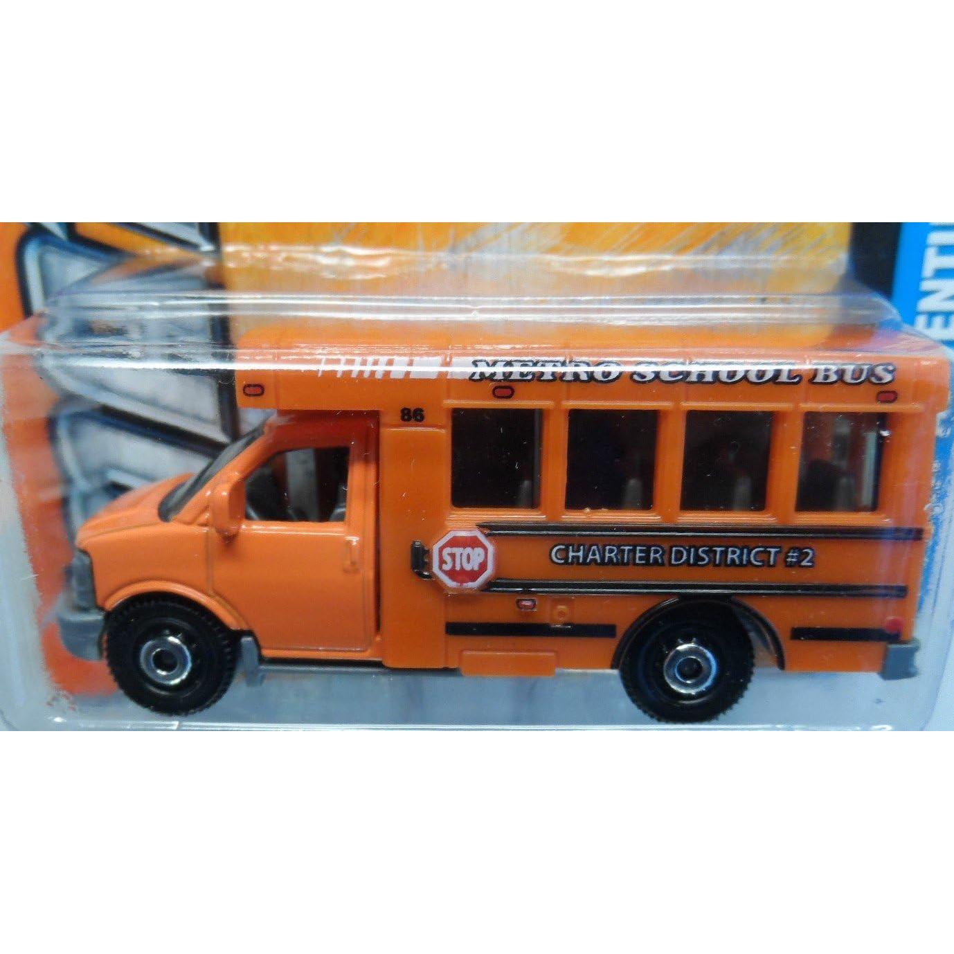 Autobús escolar GMC naranja Matchbox 2013 1:64 metal