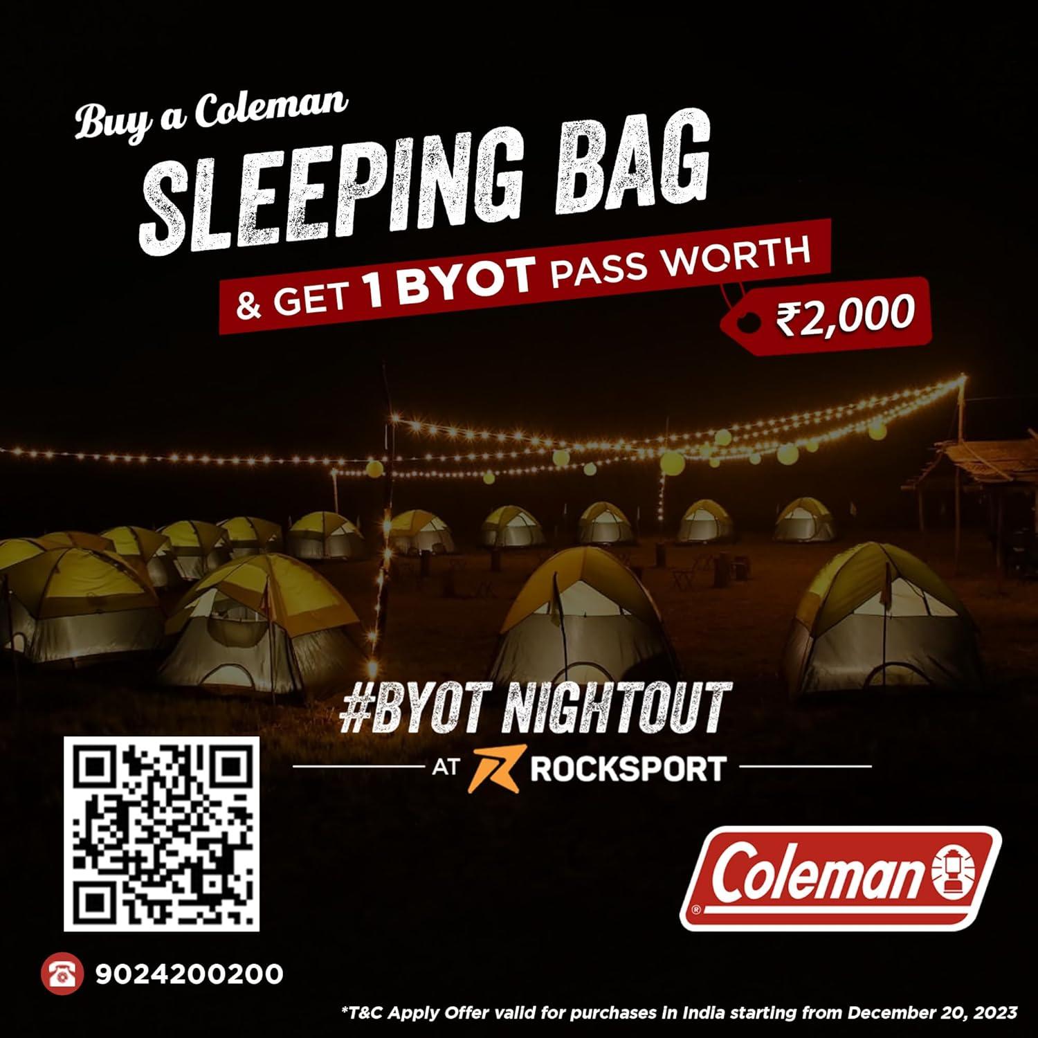 Cama de Camping Coleman ComfortSmart Deluxe con Colchón y Saco