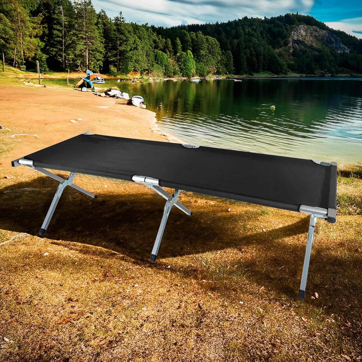 Cama de Camping Plegable Portátil Innovaciones Trademark 190.5 cm