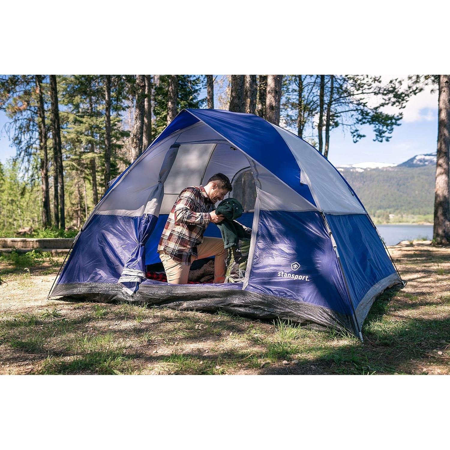 Carpa de Camping Stansport para 6 Personas - 3 Estaciones