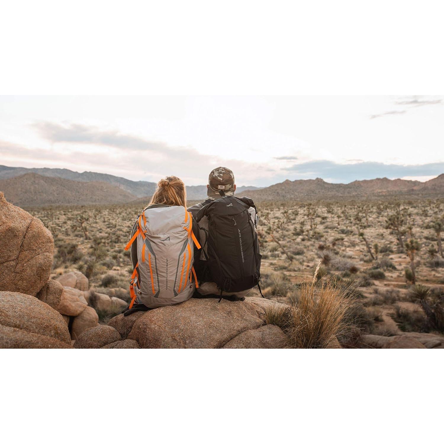 Mochila ALPS Mountaineering Baja 40L Gris/Albaricoque