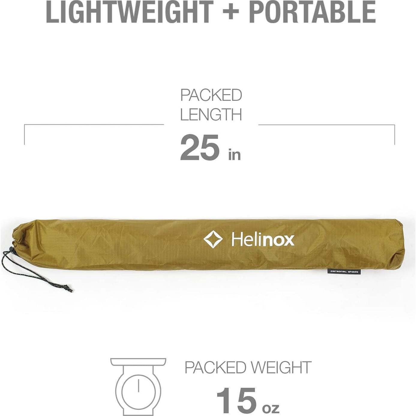 Sombra Personal Helinox Tan Coyote SPF 50+ Plegable