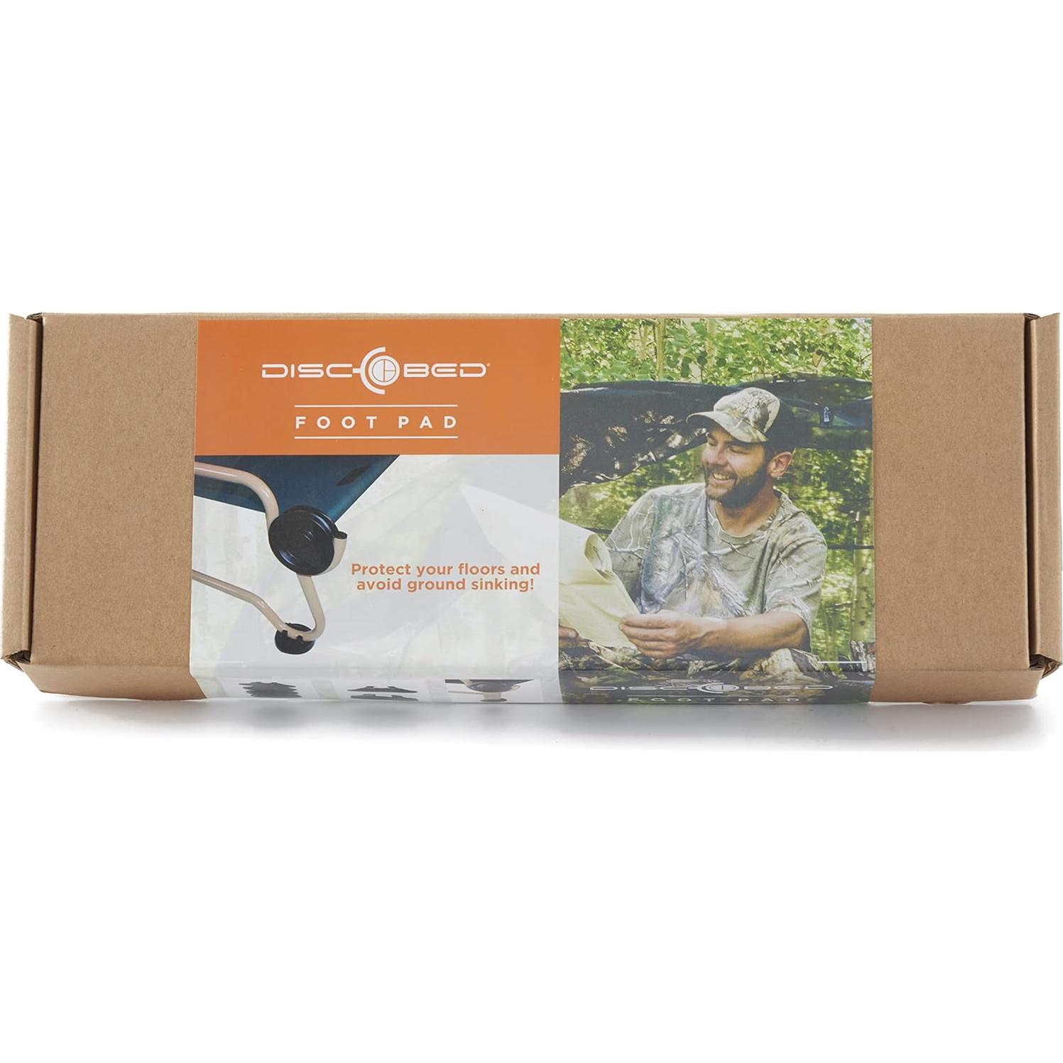 Discos antideslizantes Disc-O-Bed para patas de cama, 4 unidades