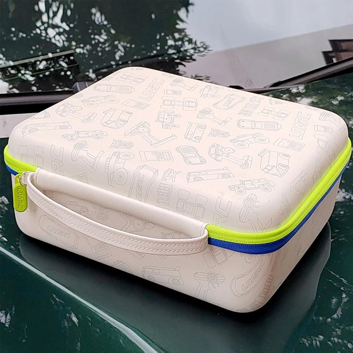 Coche Deportivo RC Mini Escala 1:64 LDARC Amarillo