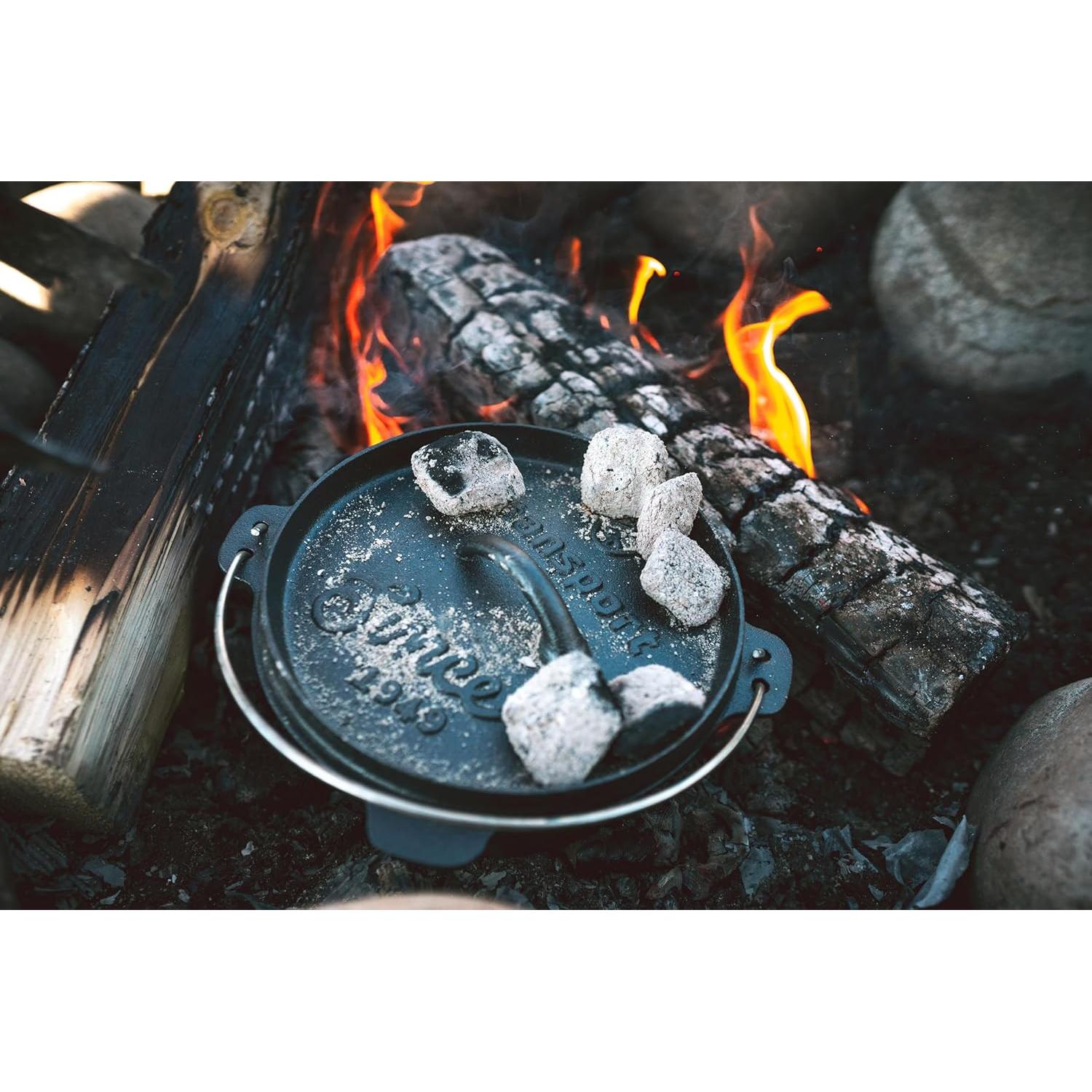 Horno de Hierro Fundido Pre-Sazonado Stansport 2 Litros