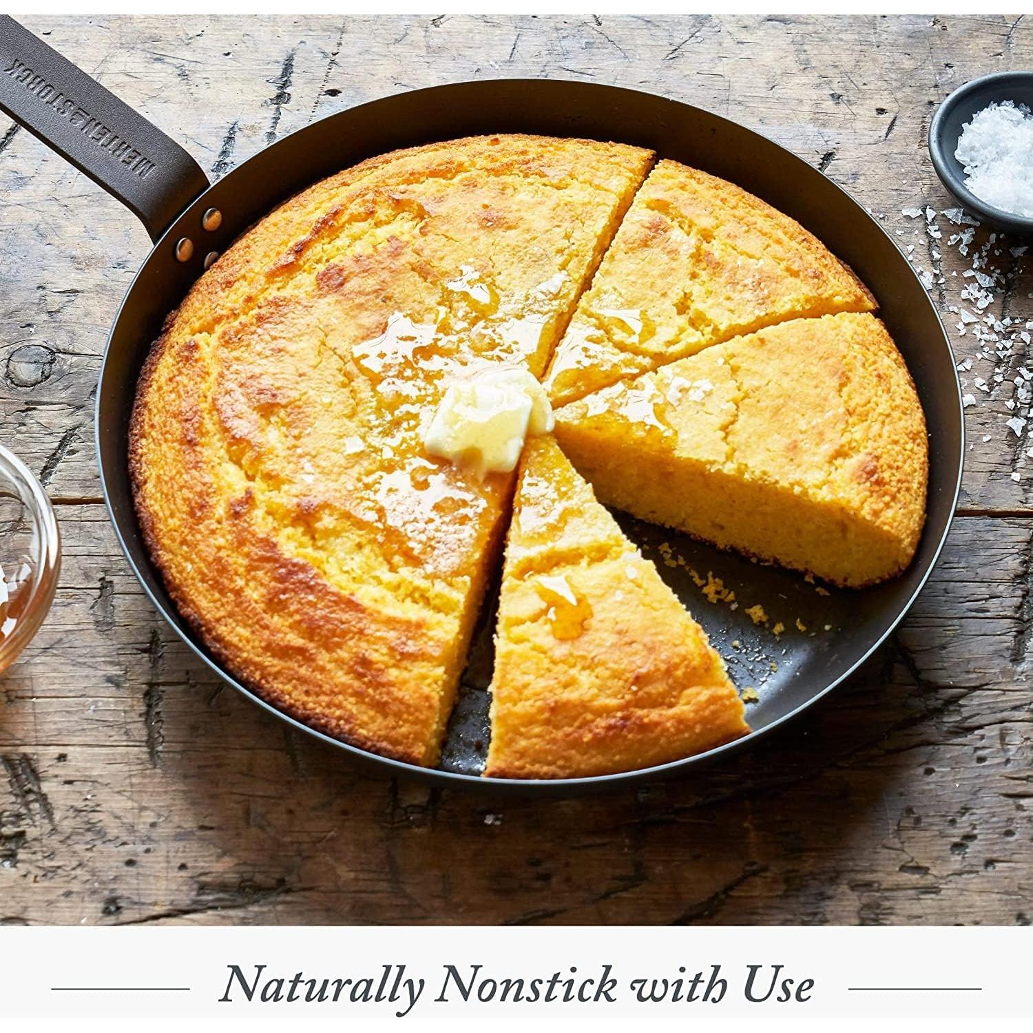 Sartén de Acero al Carbono Merten & Storck 20 cm Pre-sazonada