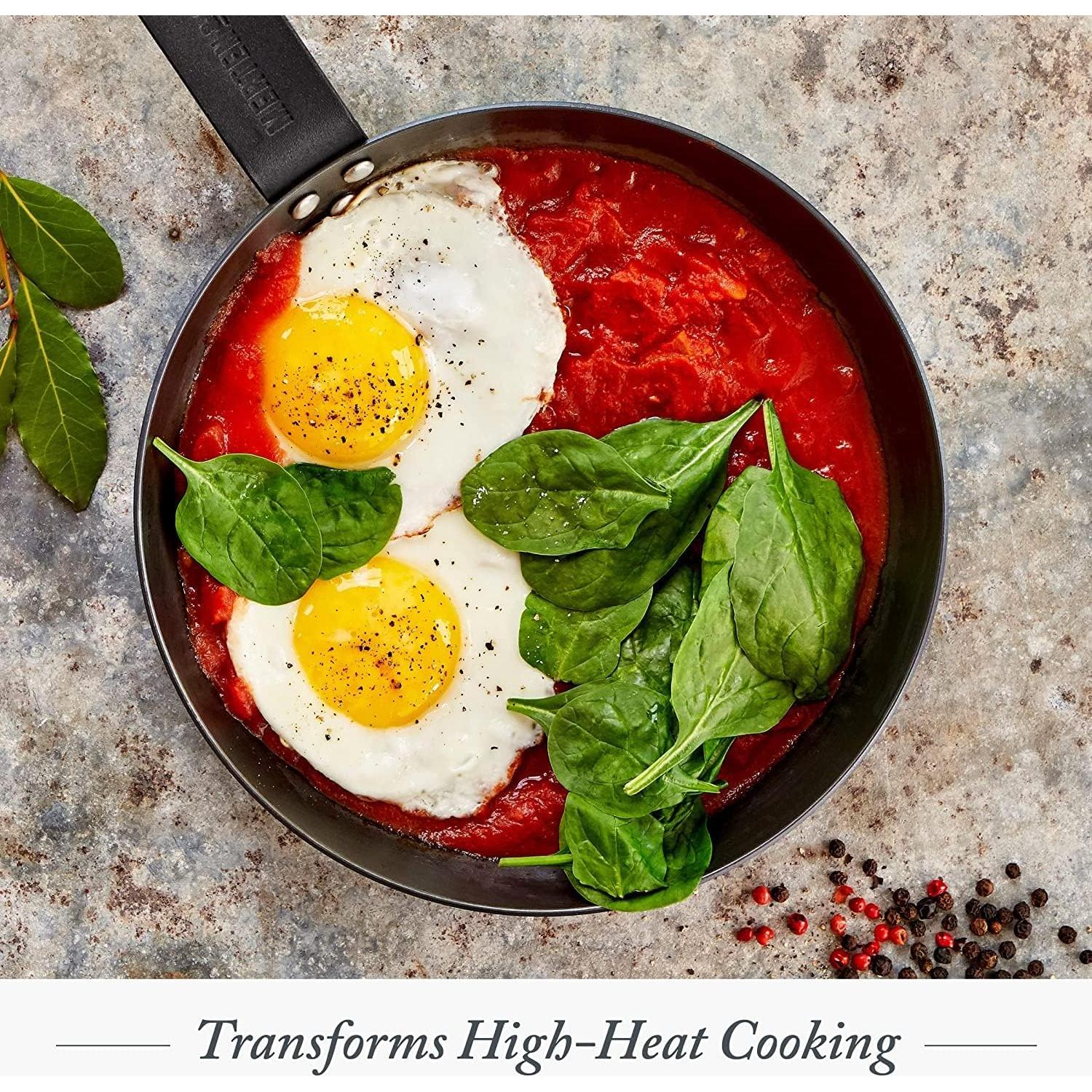 Sartén de Acero al Carbono Merten & Storck 20 cm Pre-sazonada