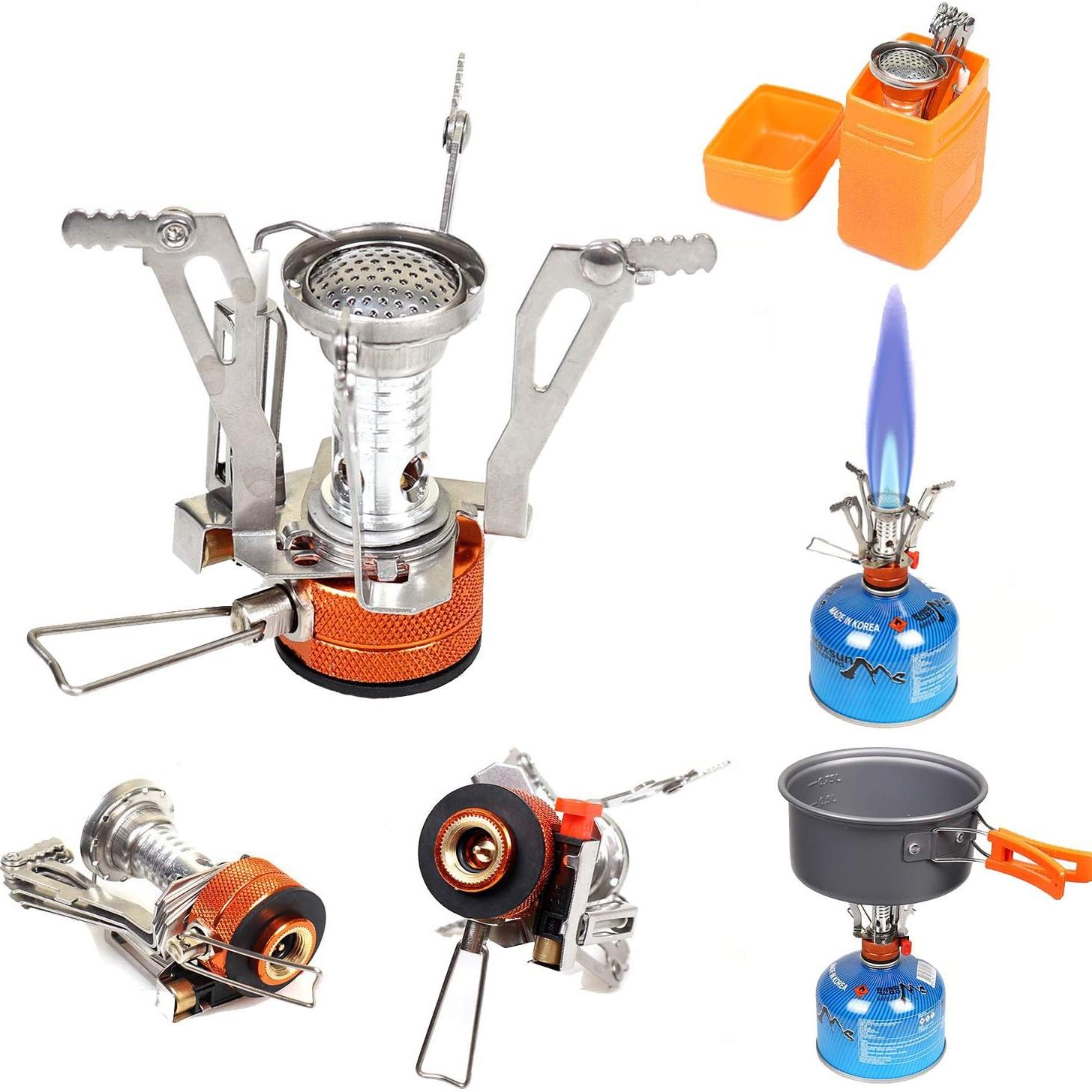 Kit de Cocina Camping Genérico 16 Piezas Aluminio y Acero