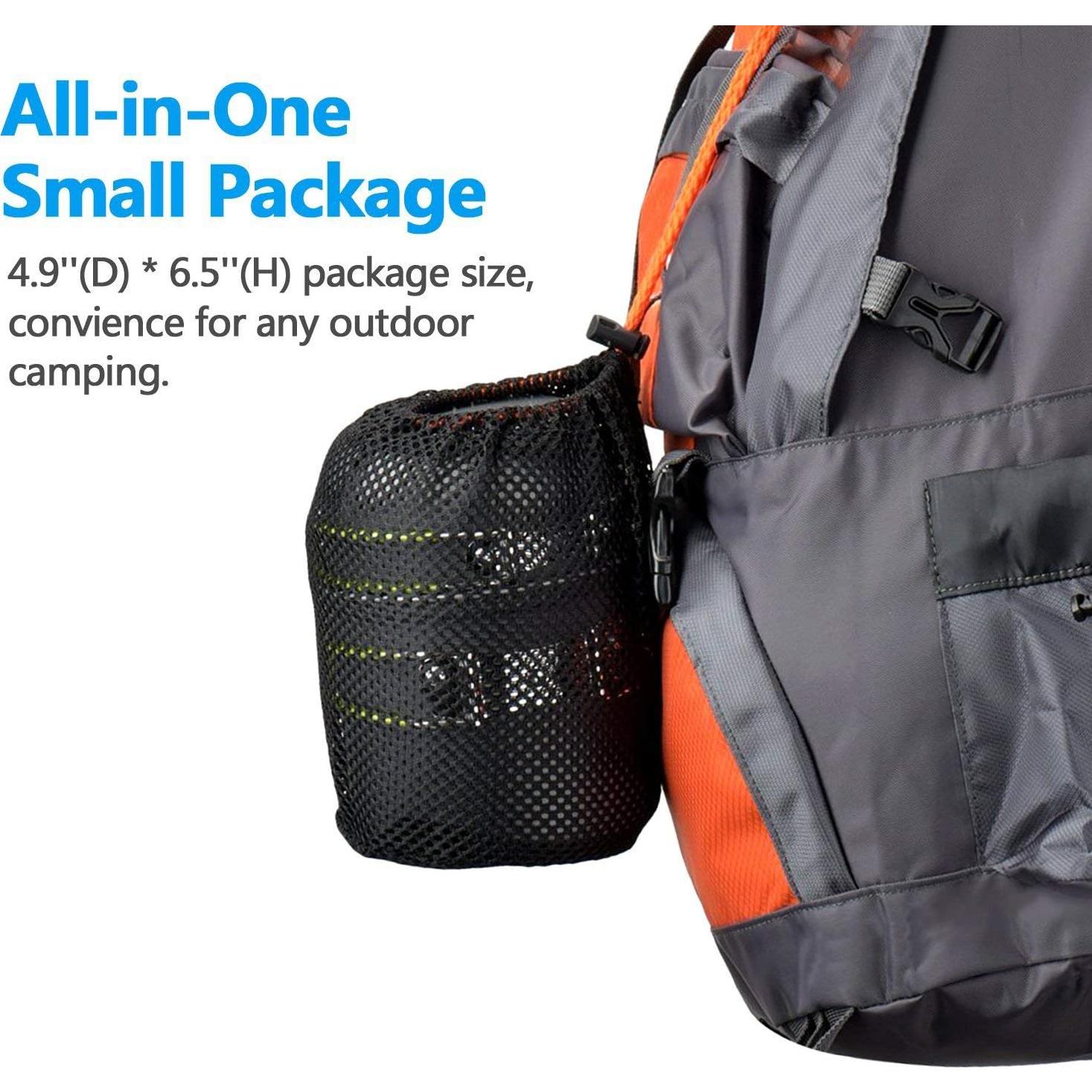 Kit de Cocina Camping Genérico 16 Piezas Aluminio y Acero