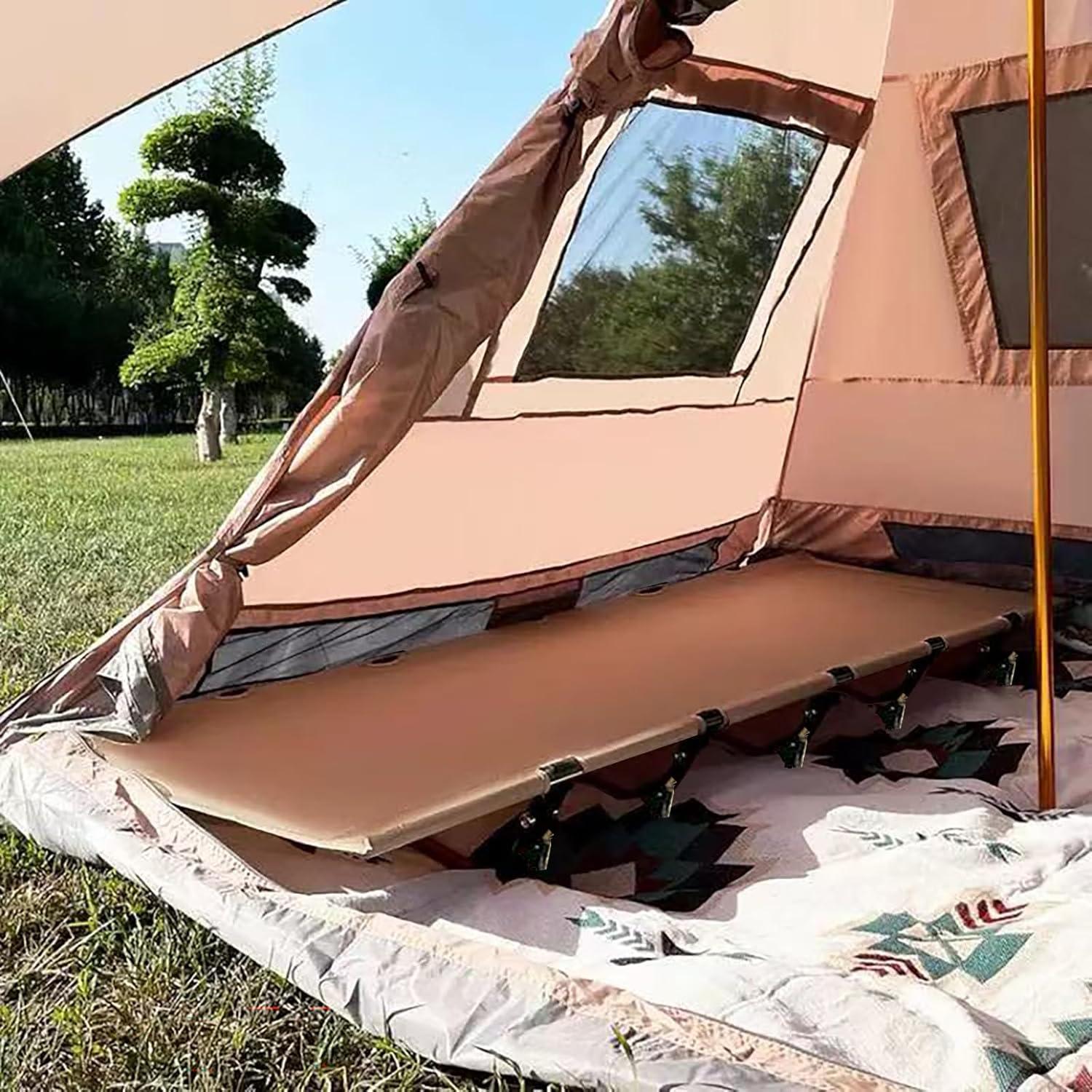 Cama de Camping Plegable SKDGPS 190x65 cm Aluminio 2.42 kg