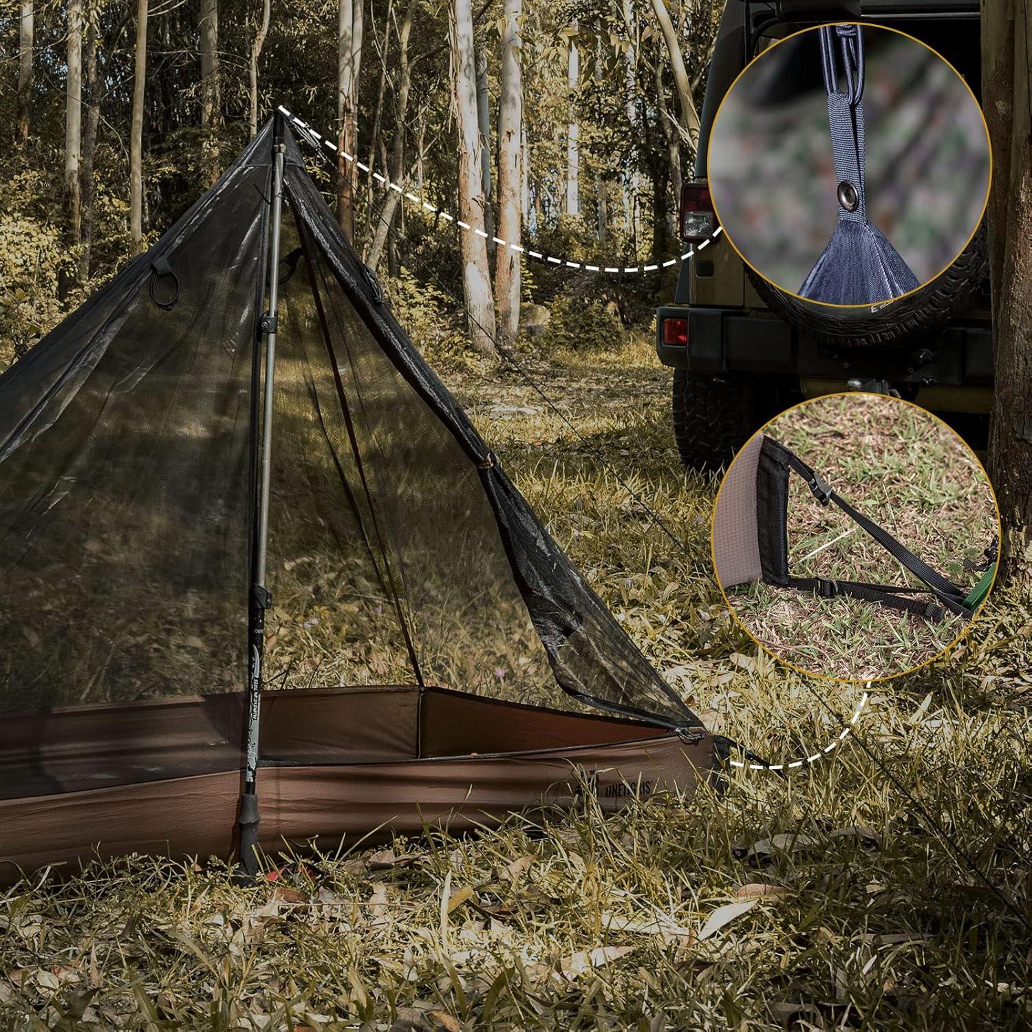 Tienda de Camping OneTigris Ultraligera 1 Persona Impermeable