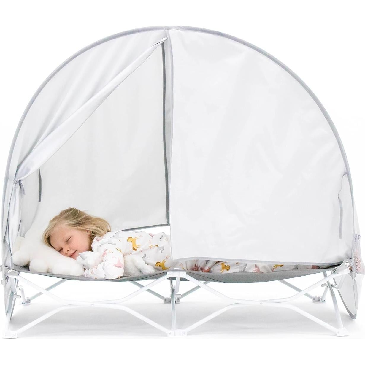 Cama Portátil Regalo My Cot Deluxe con Dosel UV 34 kg