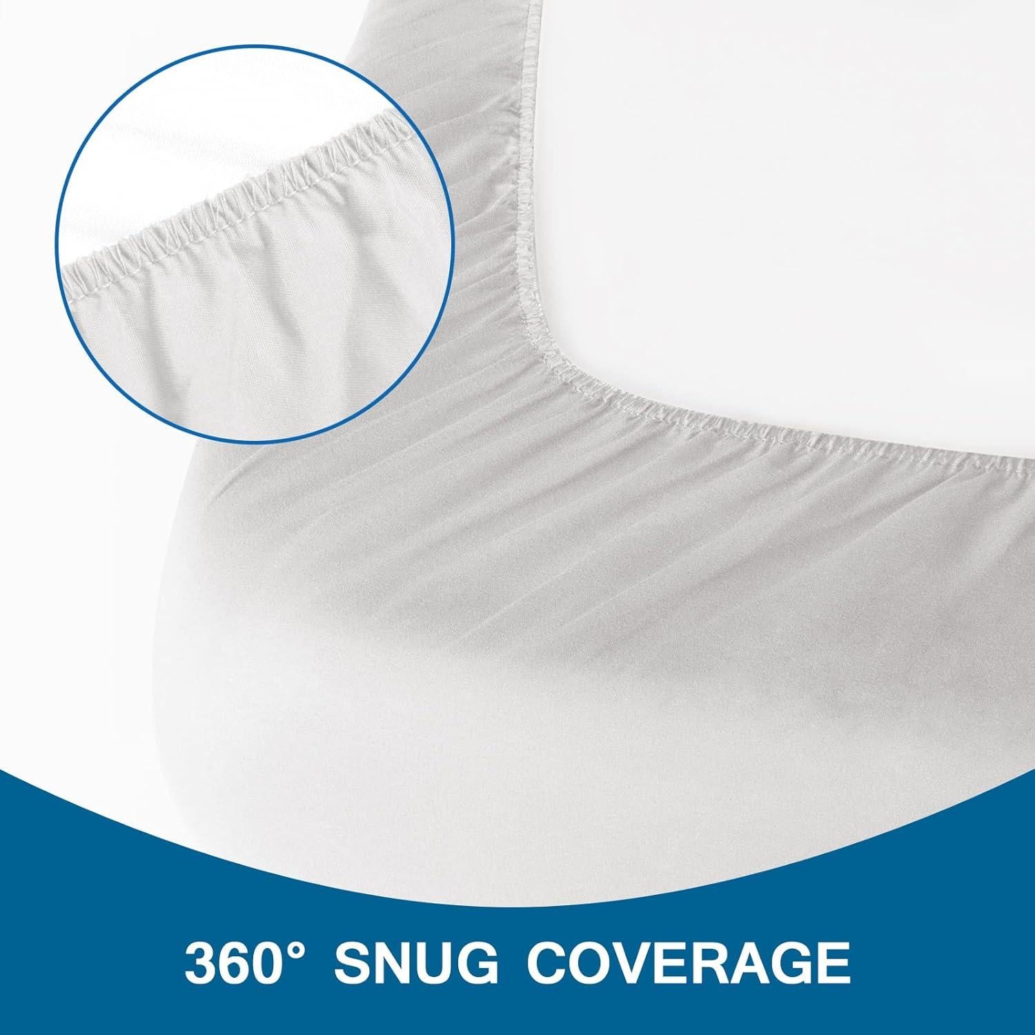 Cot Sheets and Cot Mattress Pad Topper