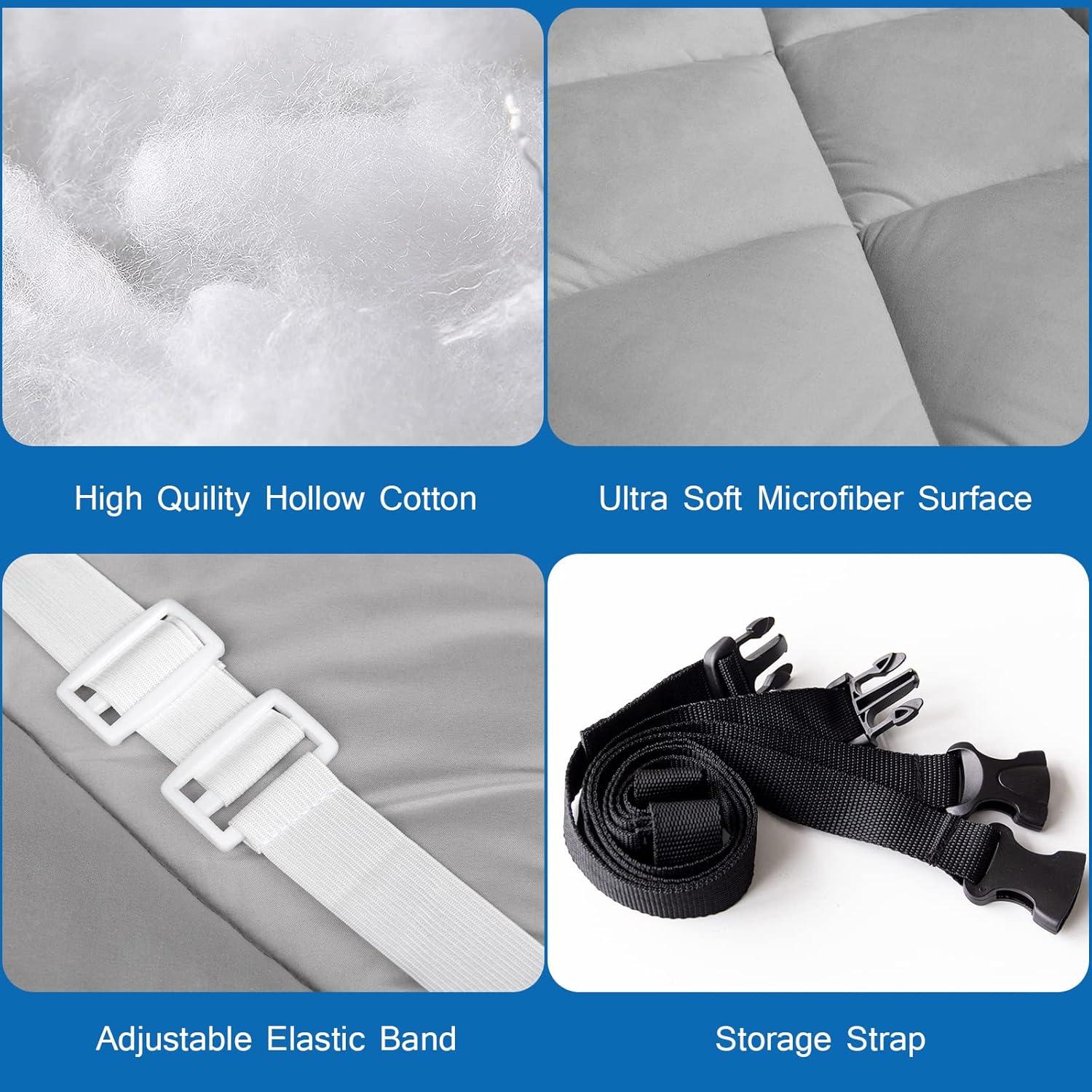 Cot Sheets and Cot Mattress Pad Topper