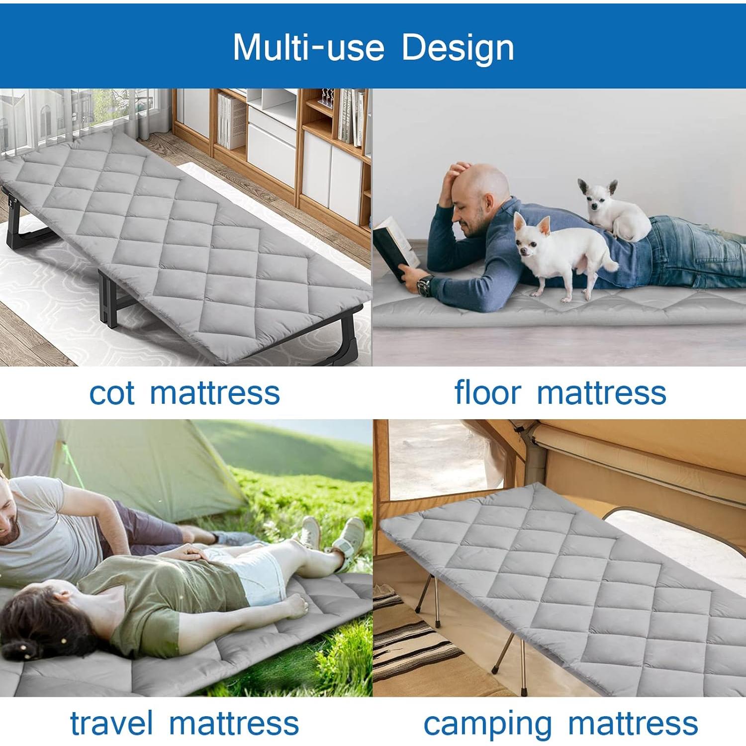 Cot Sheets and Cot Mattress Pad Topper