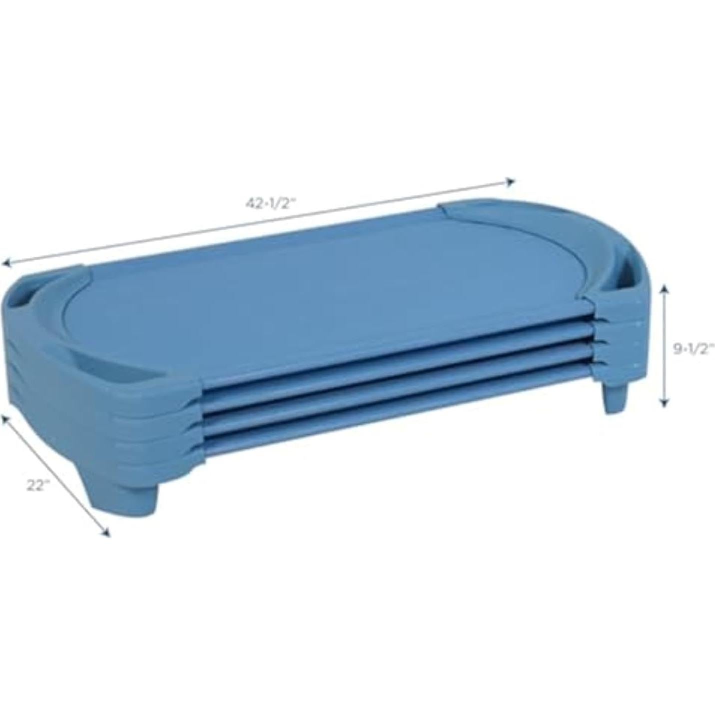 Camas de Siesta SpaceLine Children's Factory, Juego de 4, Azul