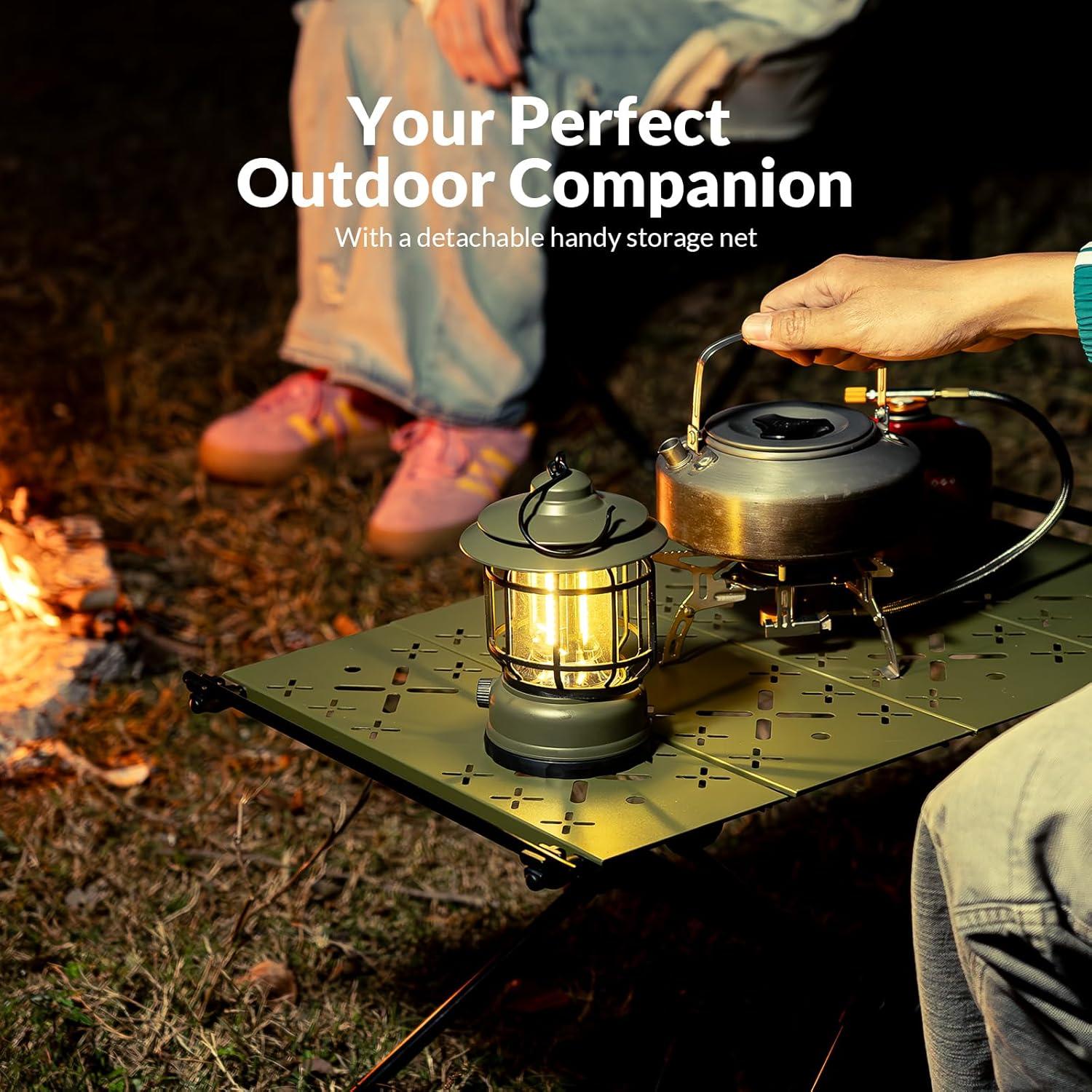 Camping Table,Outdoor Folding Table,Lightweight Portable Camping Side Table with Hollow Pattern,Ultralight Aluminum Beach Table with Carry Bag for Outdoor Cooking,Picnic,Camp,Boat,Travel