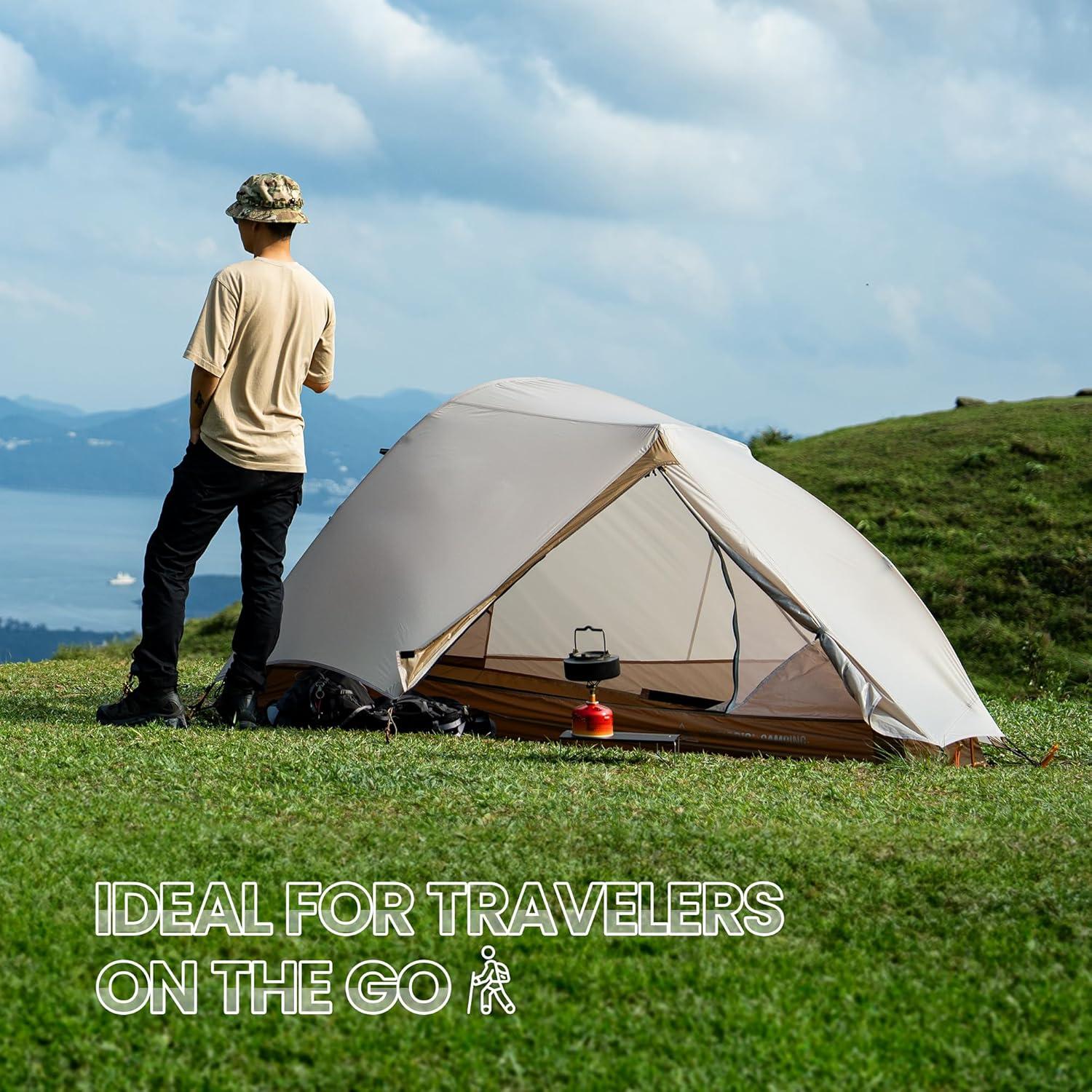 Tienda OneTigris Mona Ultraligera 1 Persona 3000mm Impermeable