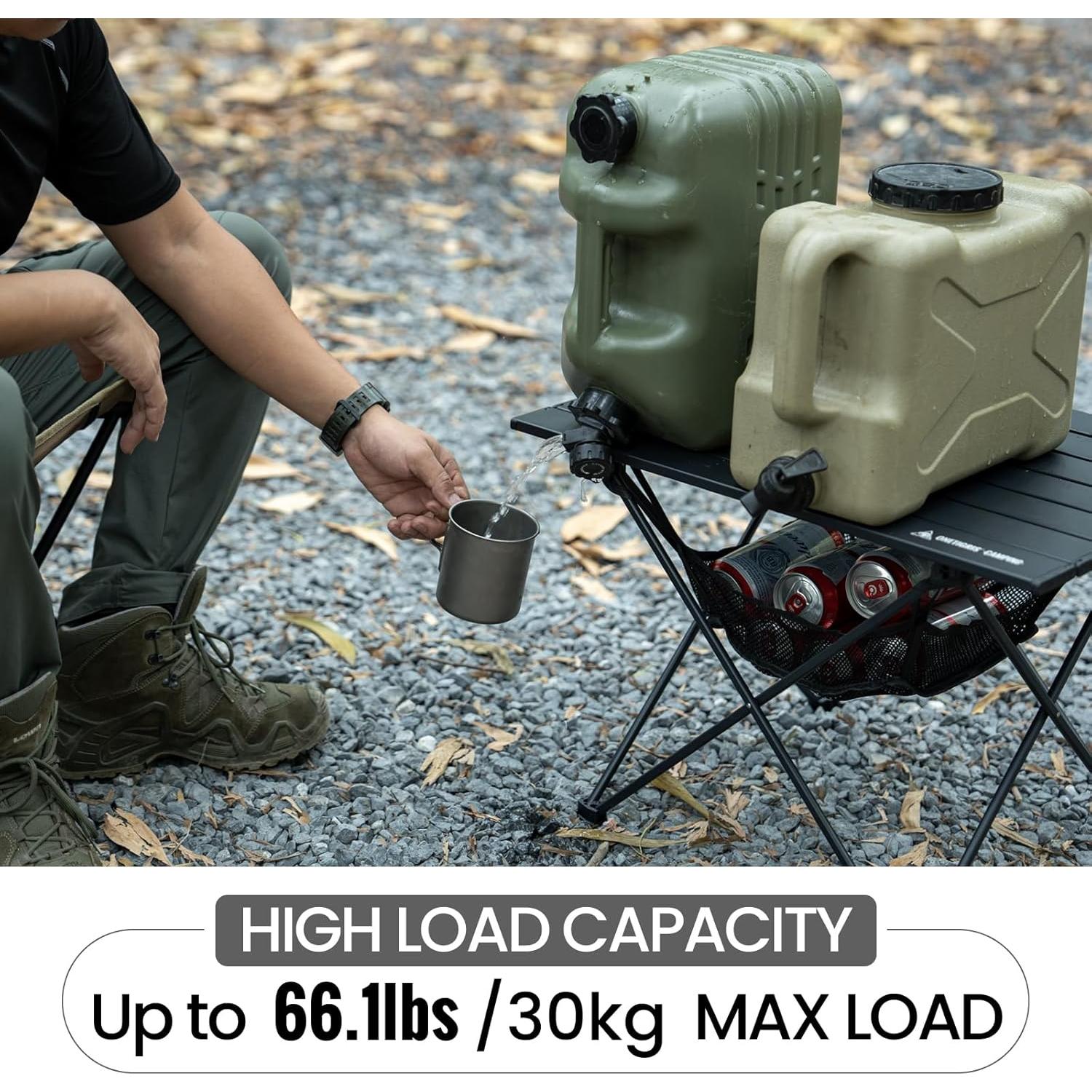 Mesa de Camping Plegable OneTigris SWIFLY 40.5x56cm Aluminio