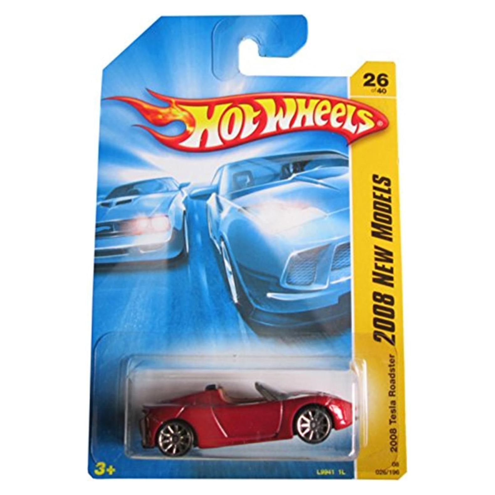 Hot Wheels Tesla Roadster 2008 Escala 1:64 Modelo Coleccionable