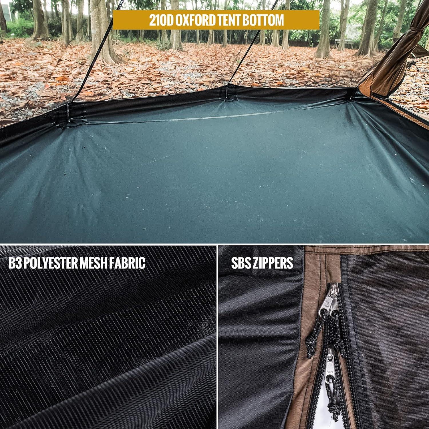 Carpa Interior de Malla OneTigris para 2 Personas - Camping