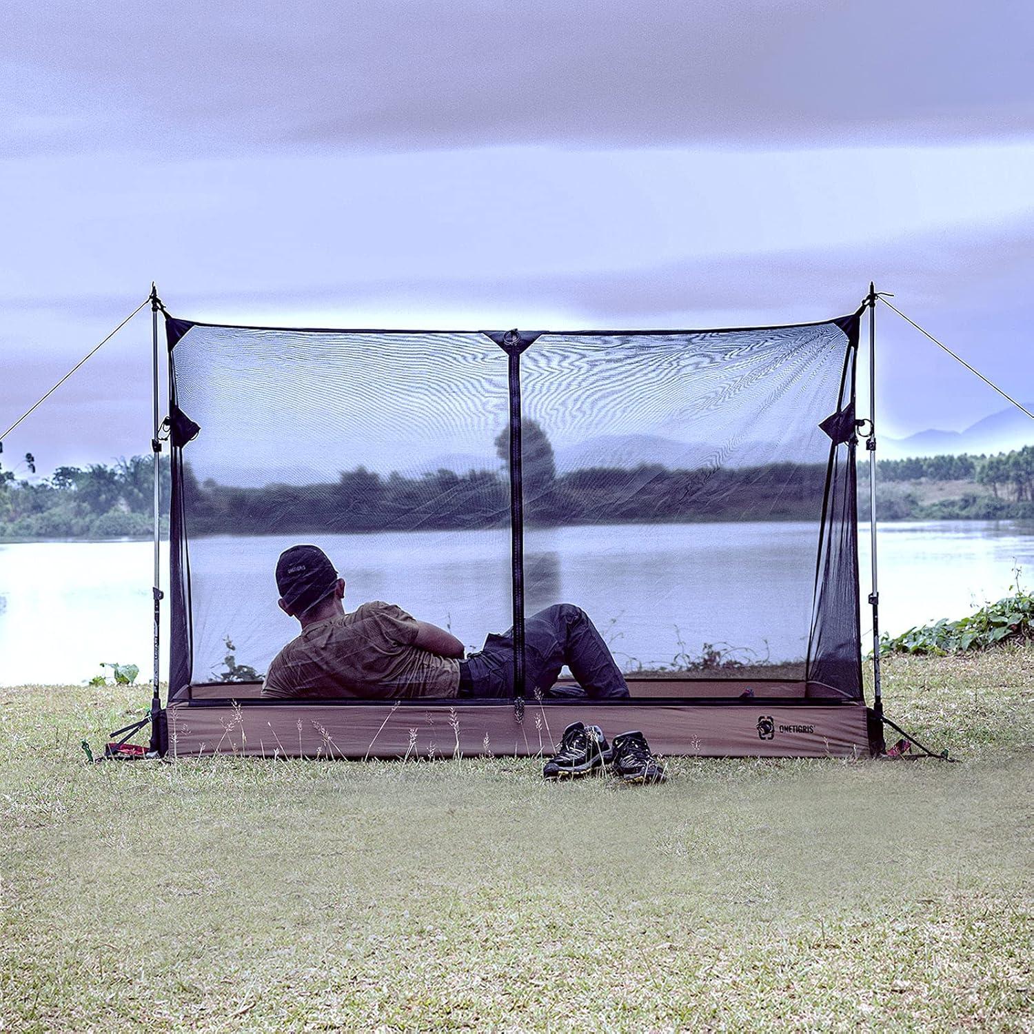 Tienda de Malla Ultraligera OneTigris 1 Persona Impermeable