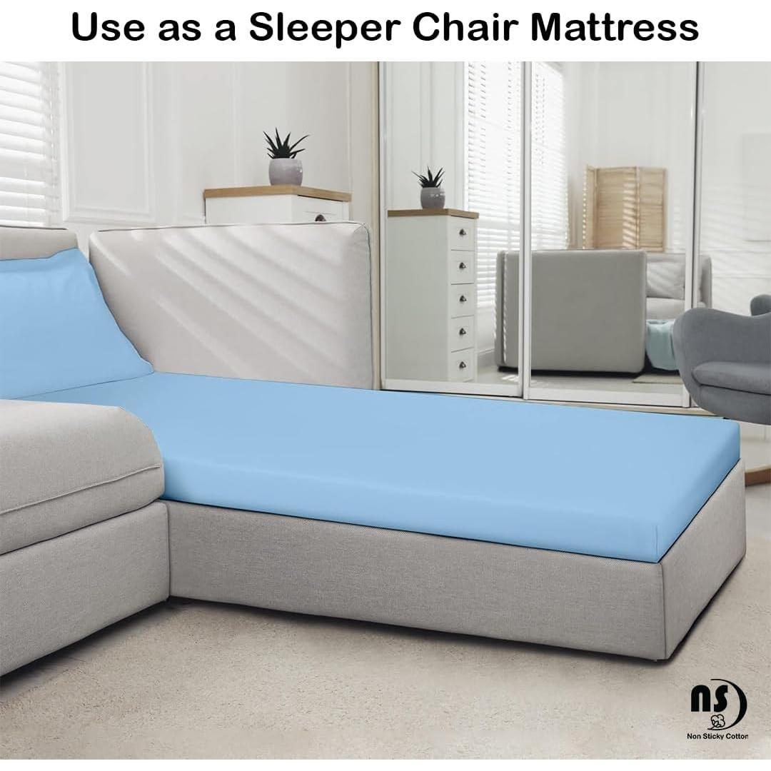 Juego de Sábanas de Cuna NON Sticky de Algodón Egipcio 4 Piezas